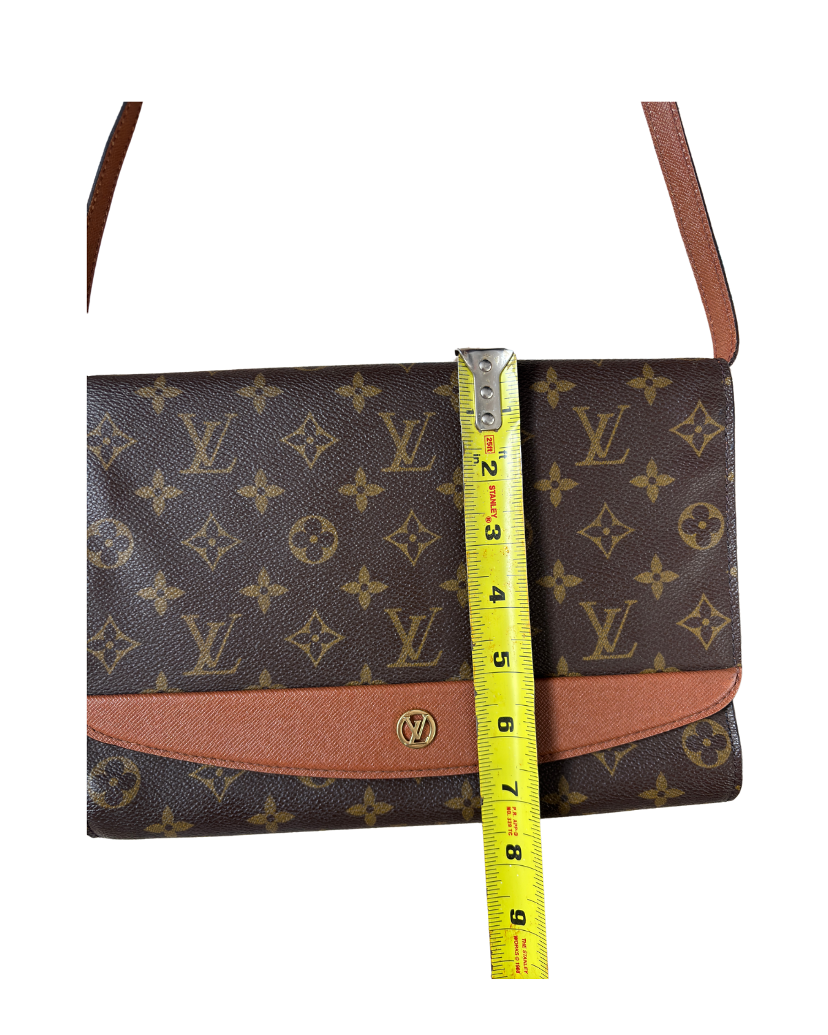Louis Vuitton Monogram Vintage Bordeaux Clutch / Shoulder Bag