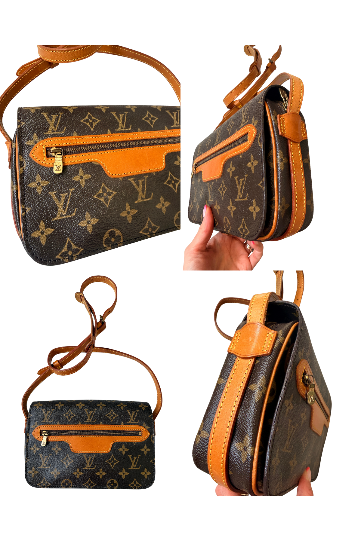 Louis Vuitton Monogram Saint Germain Crossbody (1988)