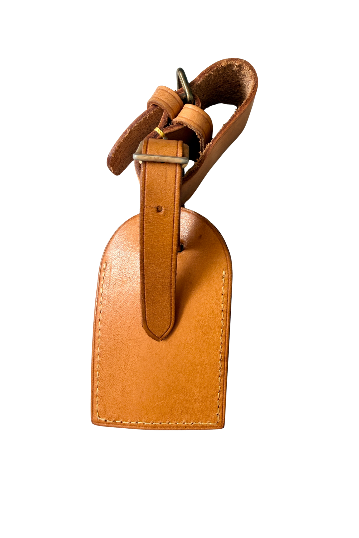 Louis Vuitton Vintage Vachetta Luggage Tag & Poignet Set #1