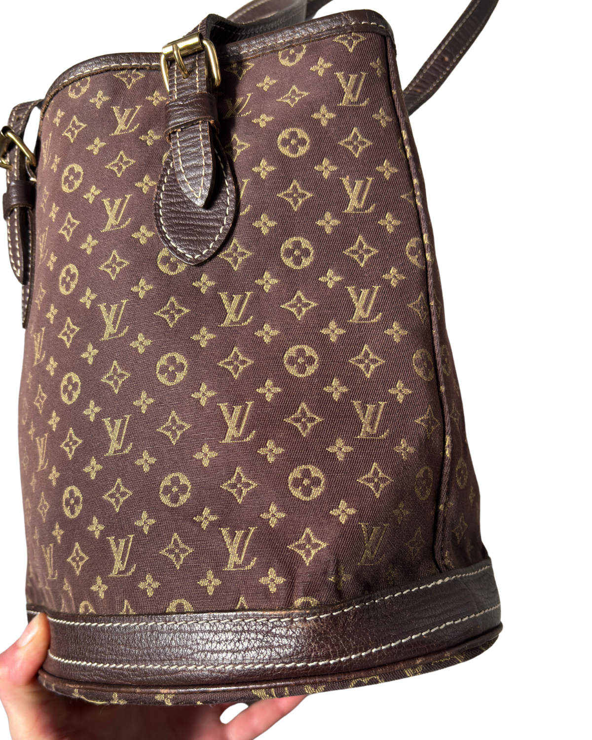 Louis Vuitton Monogram Mini Lin Bucket PM