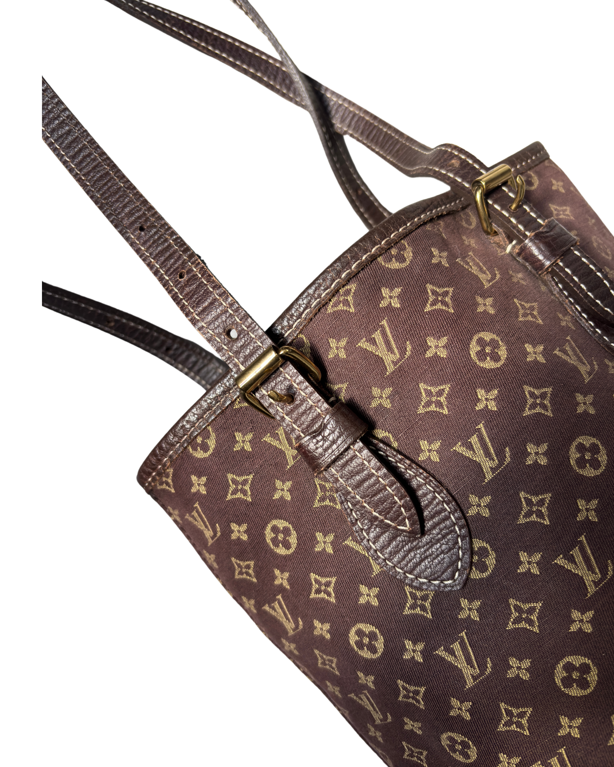Louis Vuitton Monogram Mini Lin Bucket PM