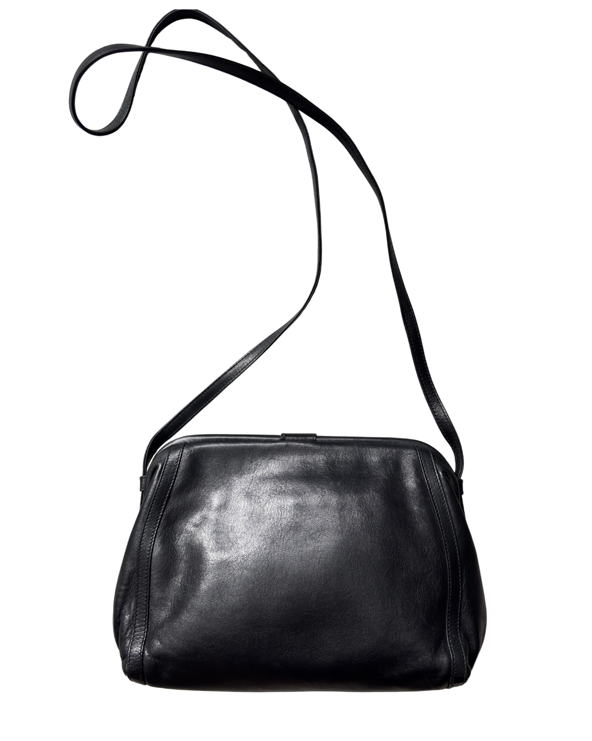 Vintage Céline Triomphe Shoulder Bag with Crest Medallion (1980'S - 1990's)