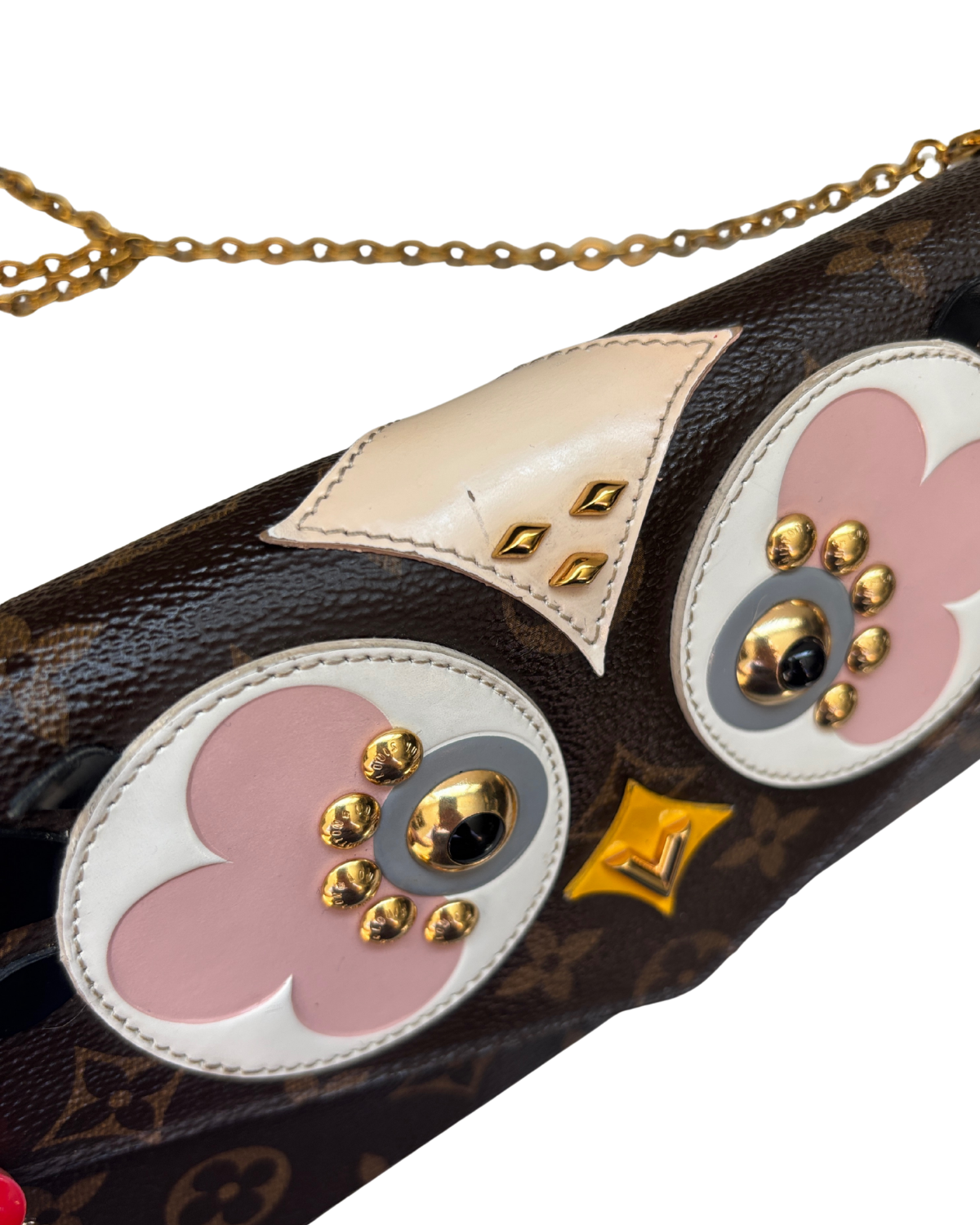 Louis Vuitton Félicie “Owl” Limited Edition Crossbody (2018) - FULL SET