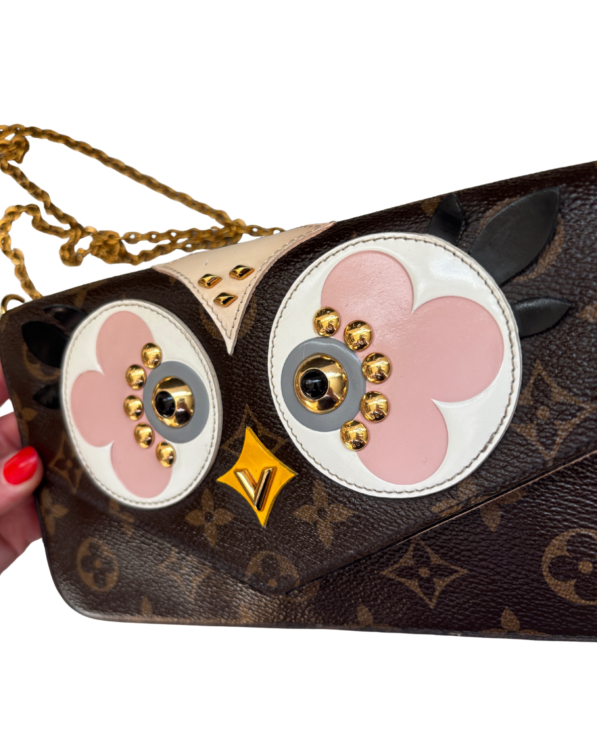 Louis Vuitton Félicie “Owl” Limited Edition Crossbody (2018) - FULL SET
