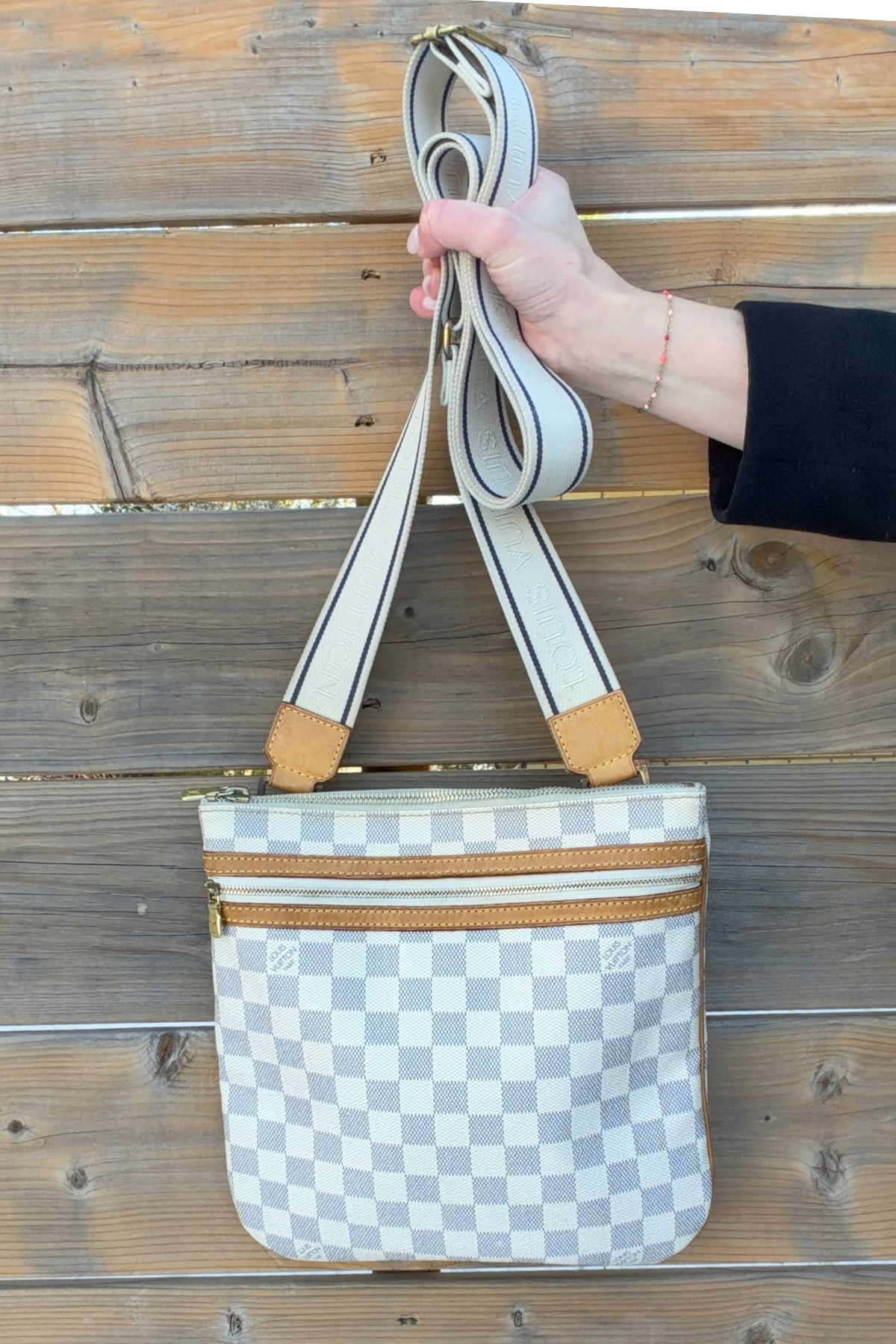 Louis Vuitton Damier Azur Bosphore Messenger Bag (2007)