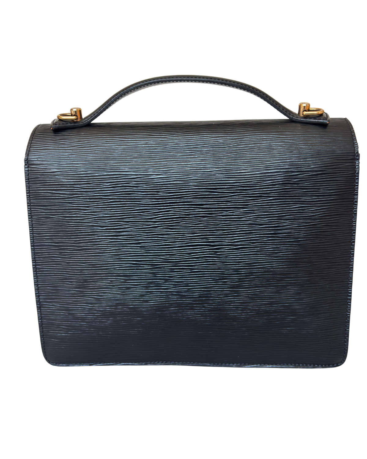 Vintage Louis Vuitton Black Epi Marceau Handbag (1994)