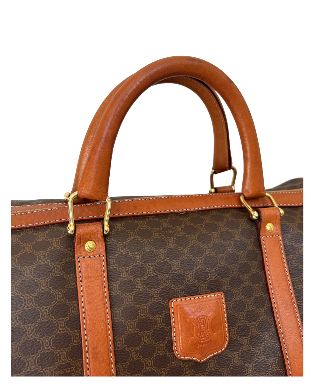 Vintage Céline Macadam Duffle Bag
