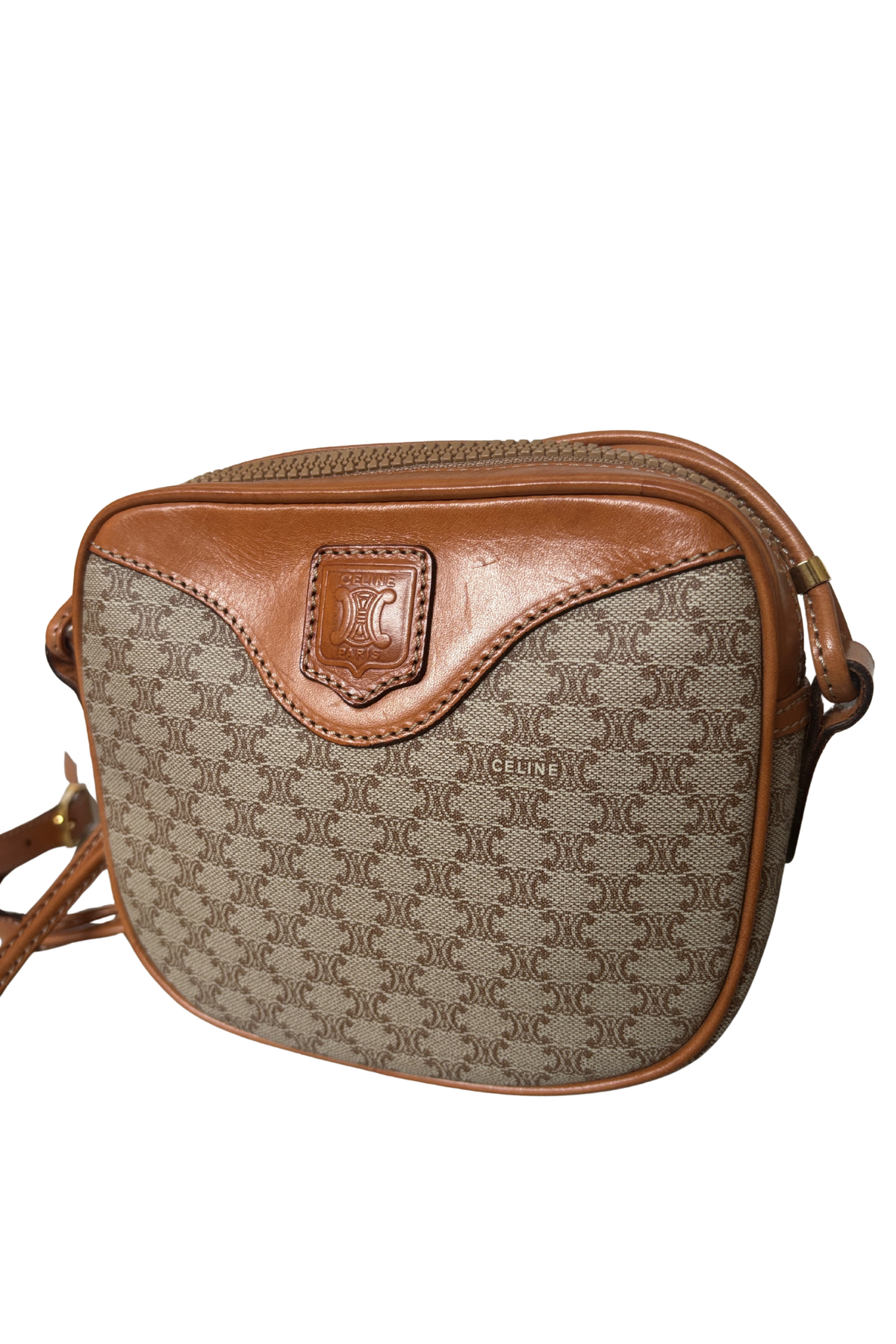 CELINE Vintage Macadam Crossbody