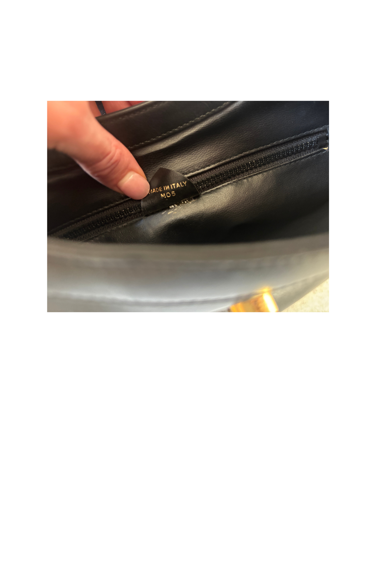 Vintage Céline Blason Turn Lock Shoulder Bag (1990s)