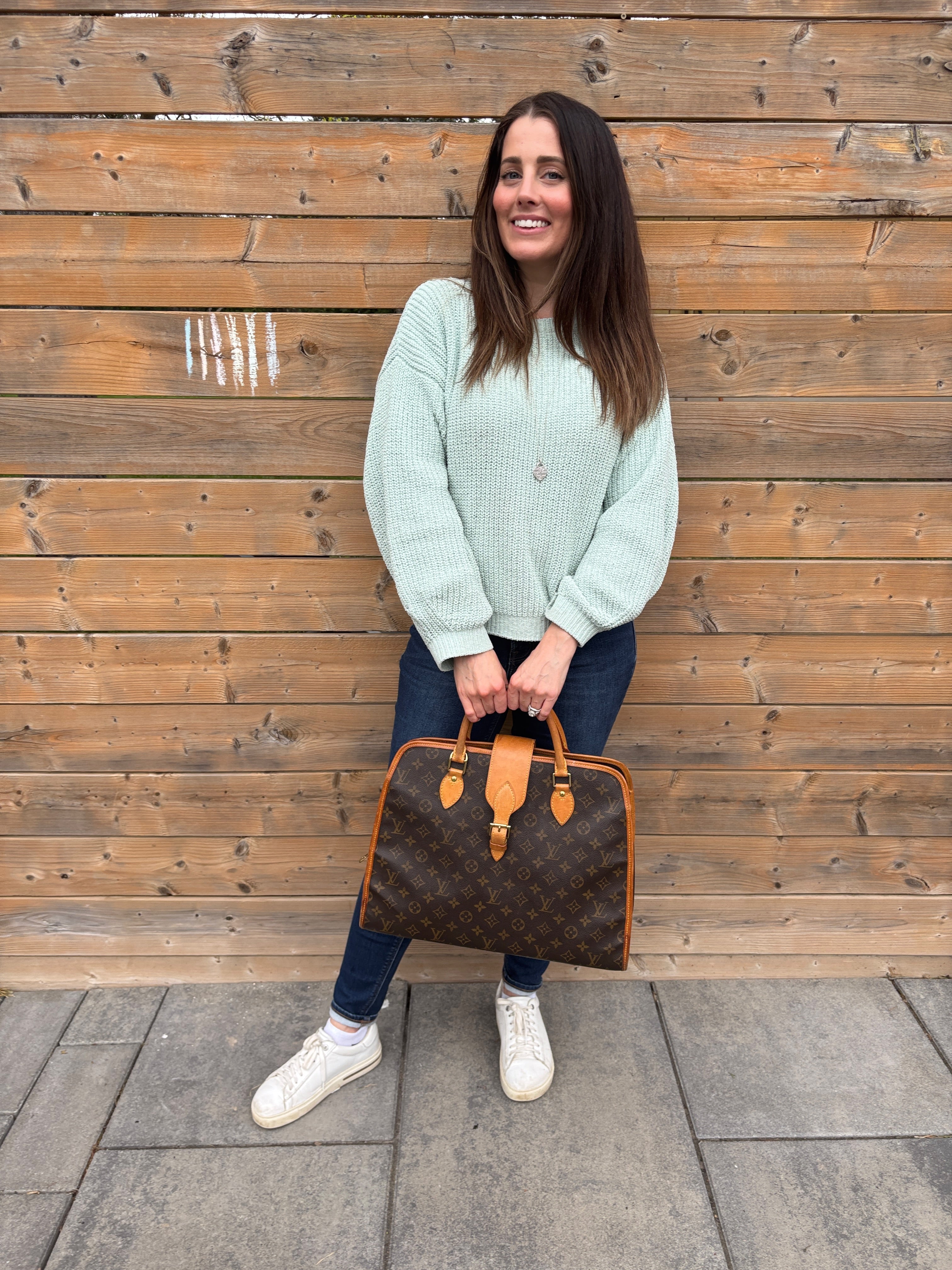 Louis Vuitton Monogram Rivoli Workbag
