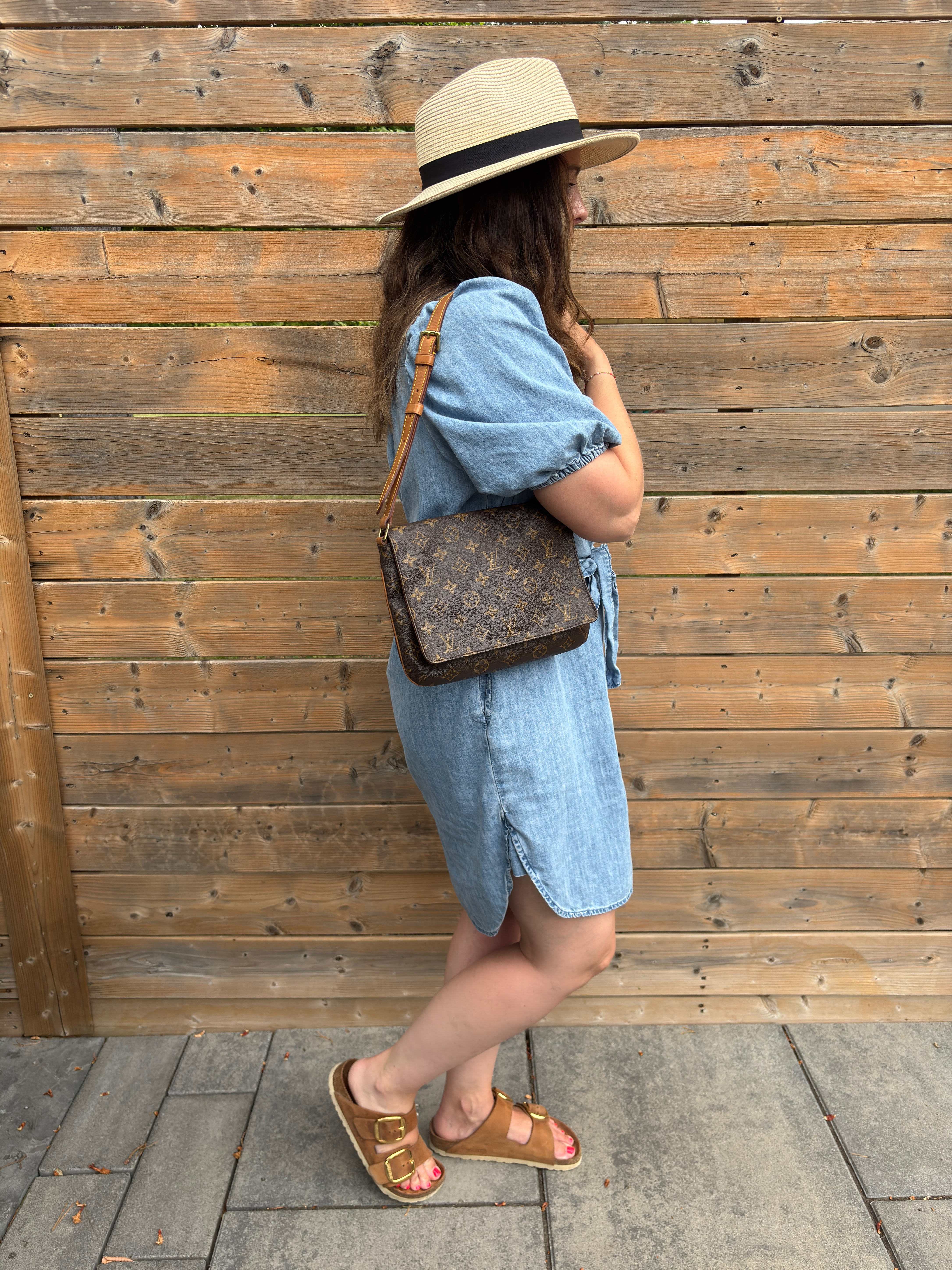 Louis Vuitton Monogram Musette Tango Shoulder Bag (2000)