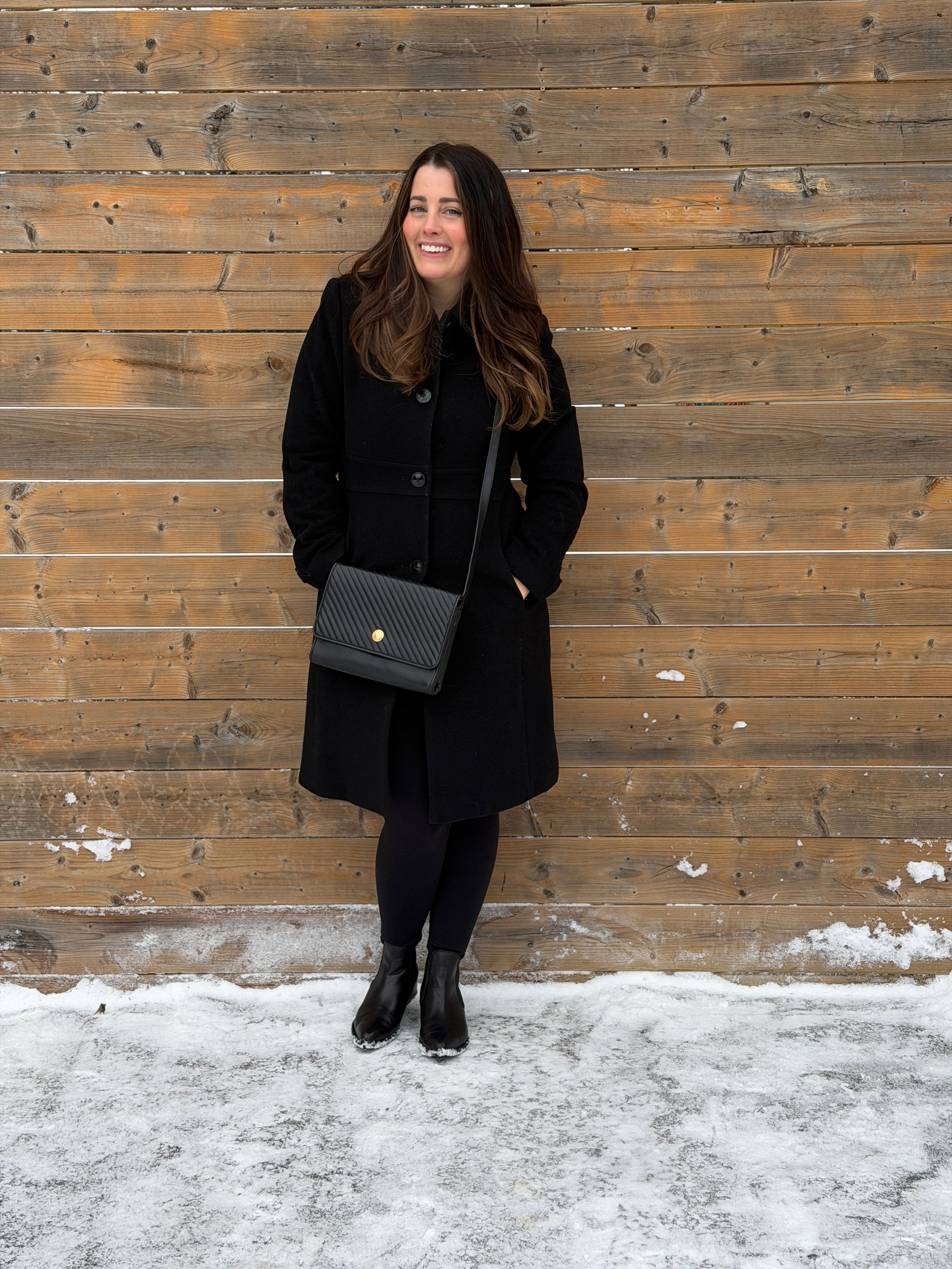 Celine Vintage Quilted Black Leather Shoulder 2in1 Bag
