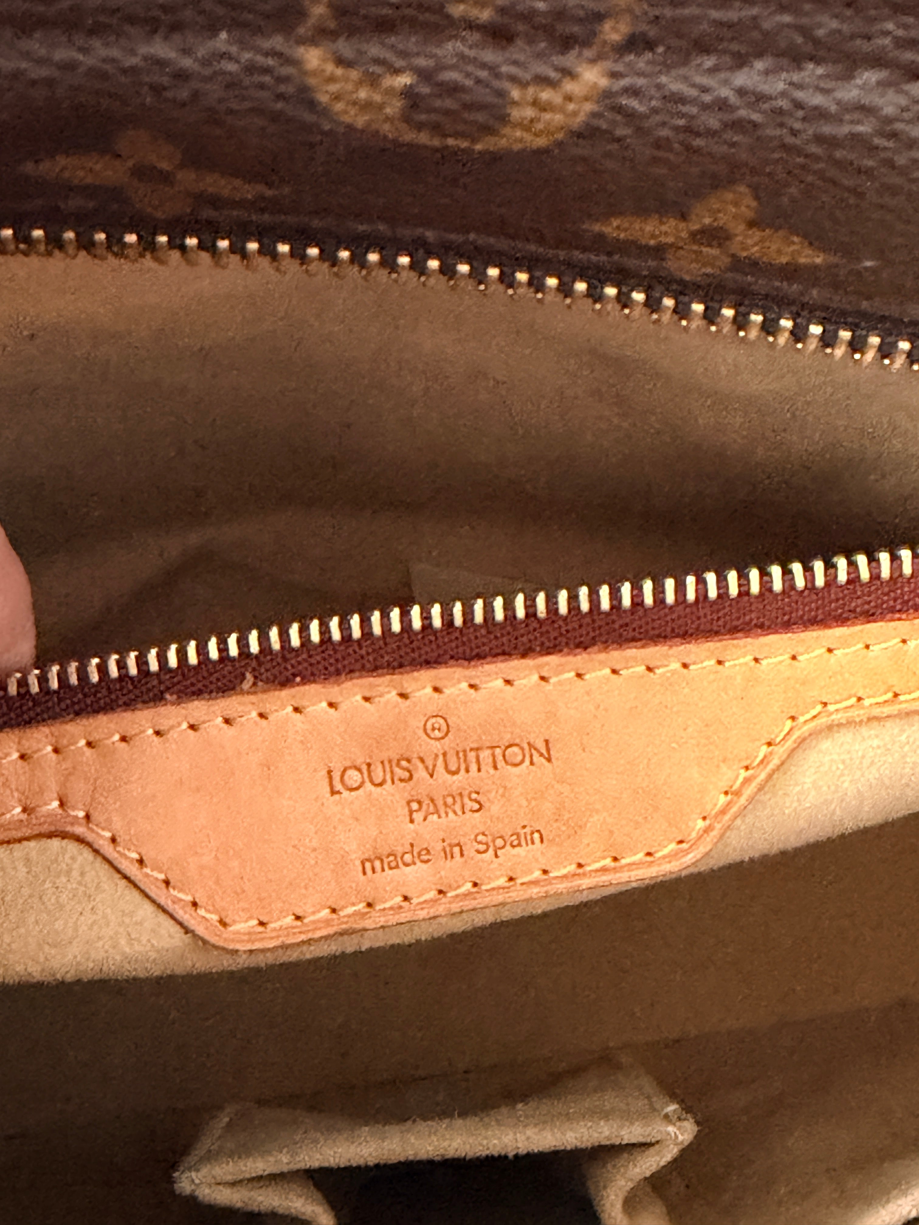 Louis Vuitton Monogram Luca Tote (1994)