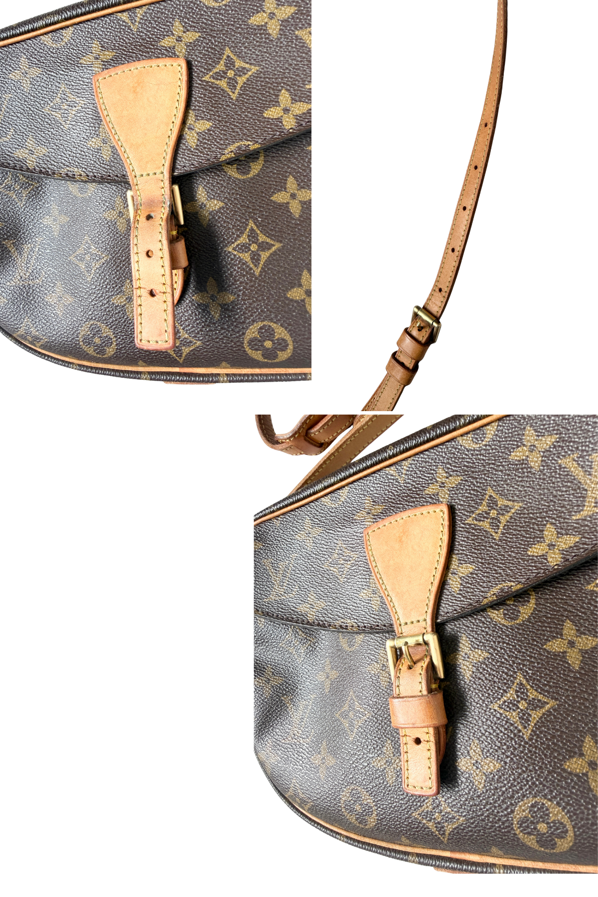 Louis Vuitton Monogram Jeune Fille MM Crossbody Bag (2000)