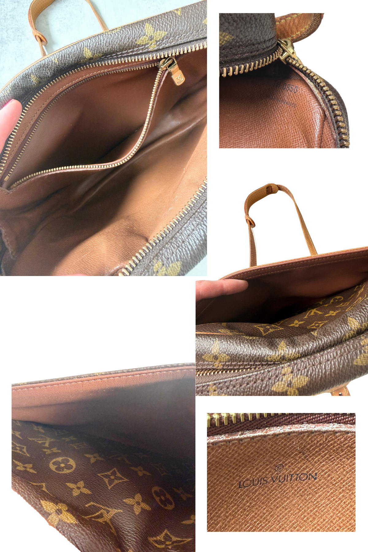 Louis Vuitton Monogram Jeune Fille MM Crossbody Bag (2000)