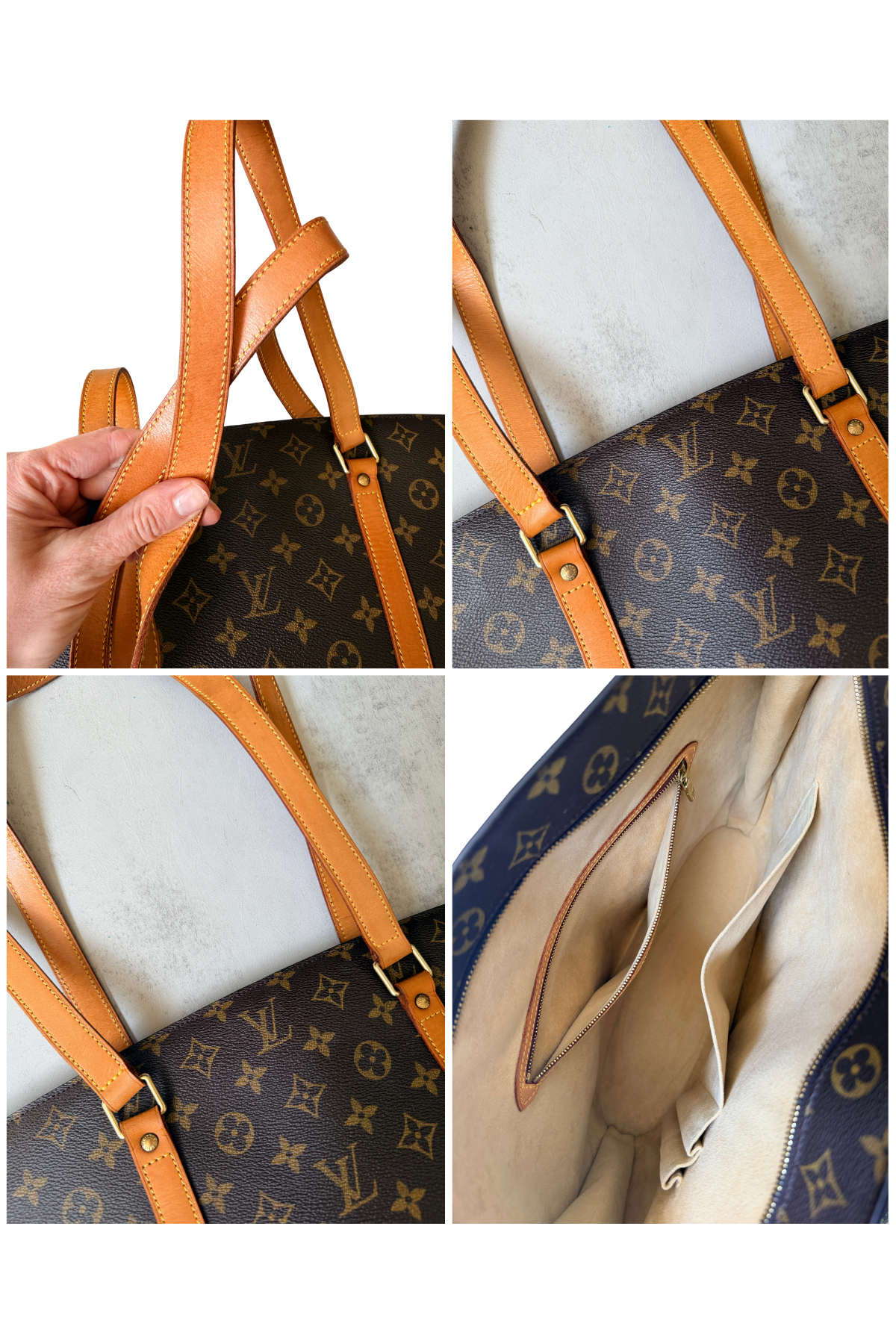 Louis Vuitton Monogram Babylone Tote (1999)