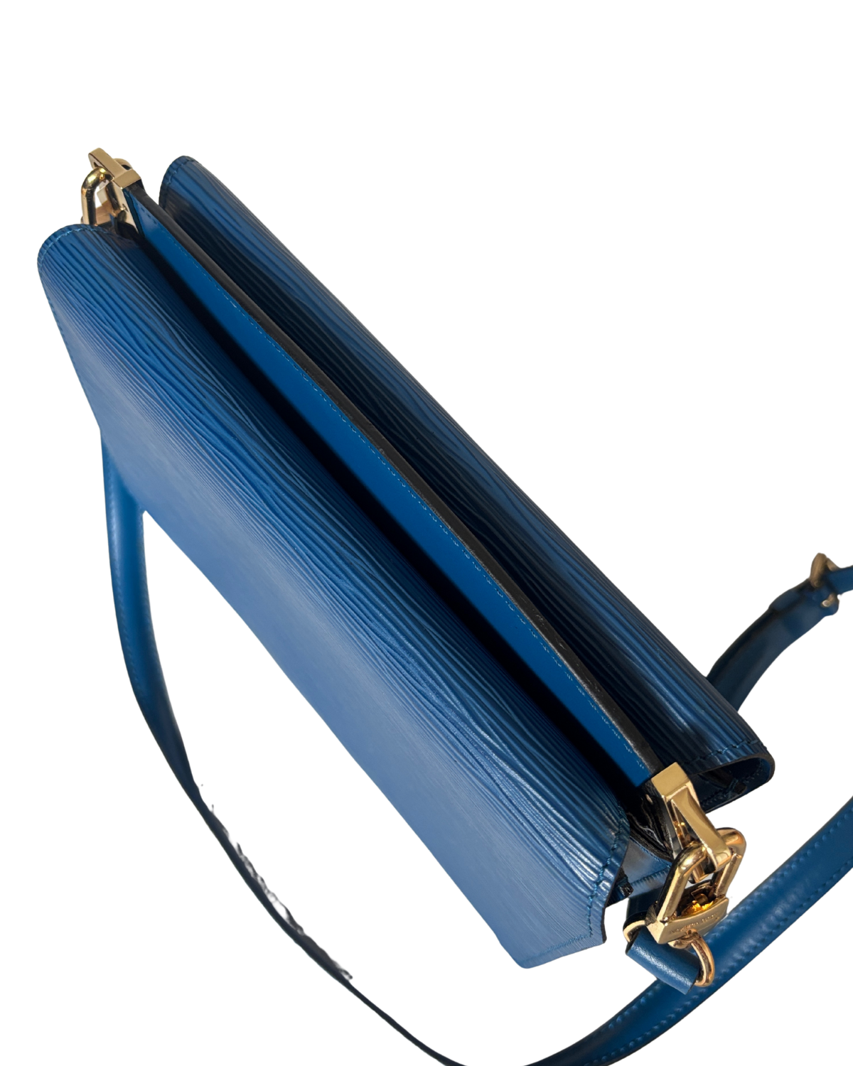 Louis Vuitton Grenelle Toledo Blue Épi Leather 2Way Bag (1995)