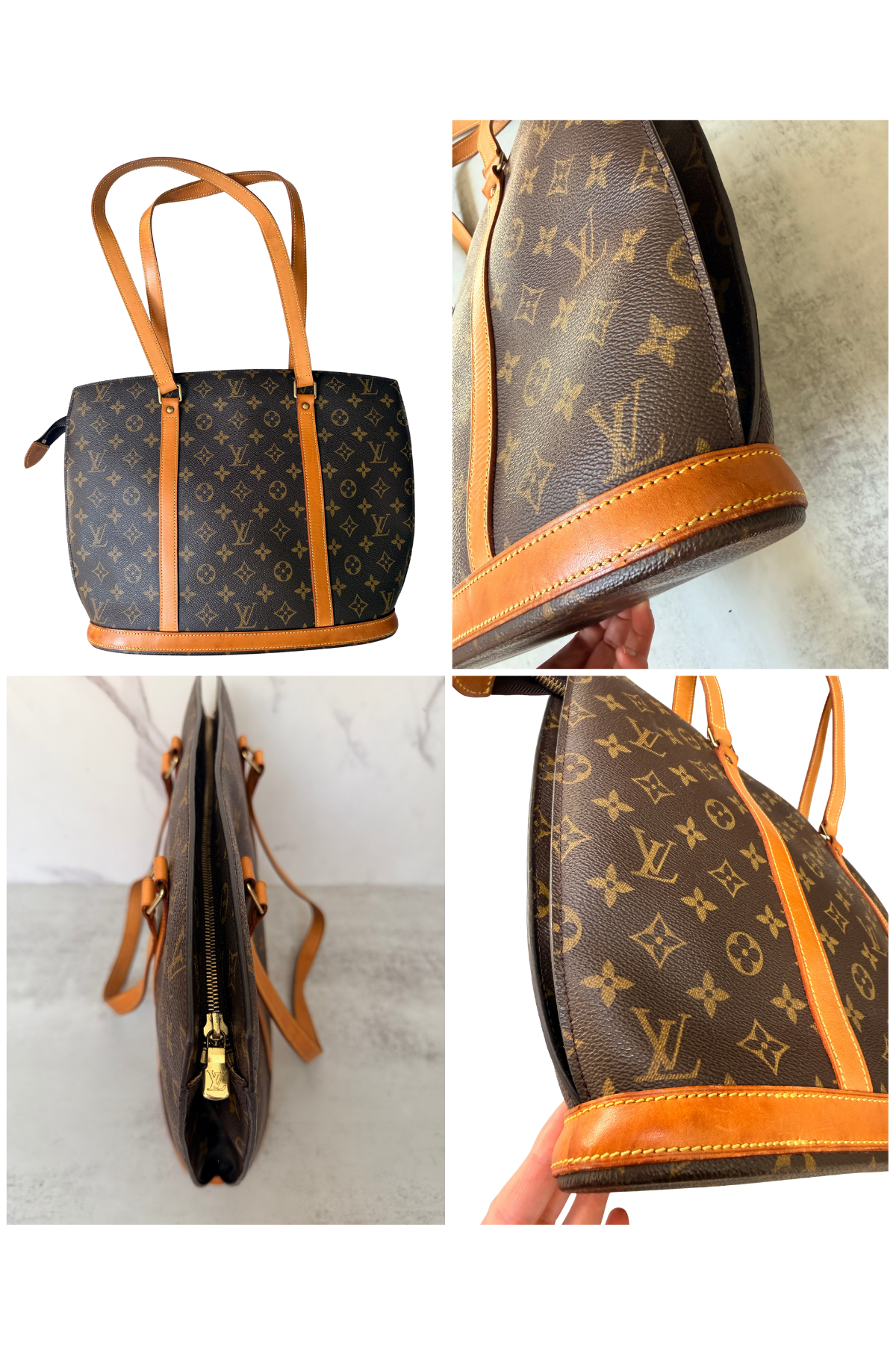 Louis Vuitton Monogram Babylone Tote (1999)
