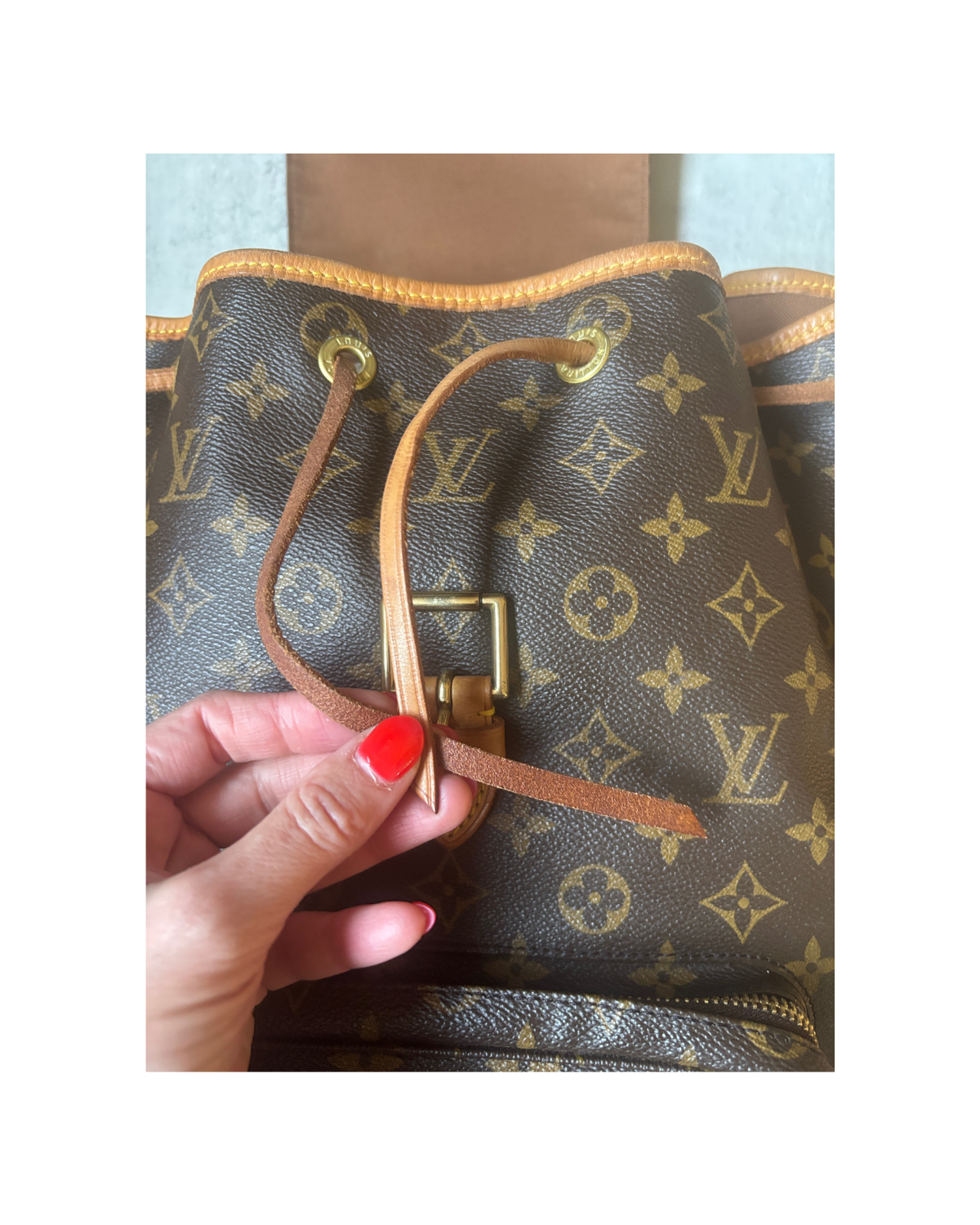Louis Vuitton Montsouris GM Backpack (2001)