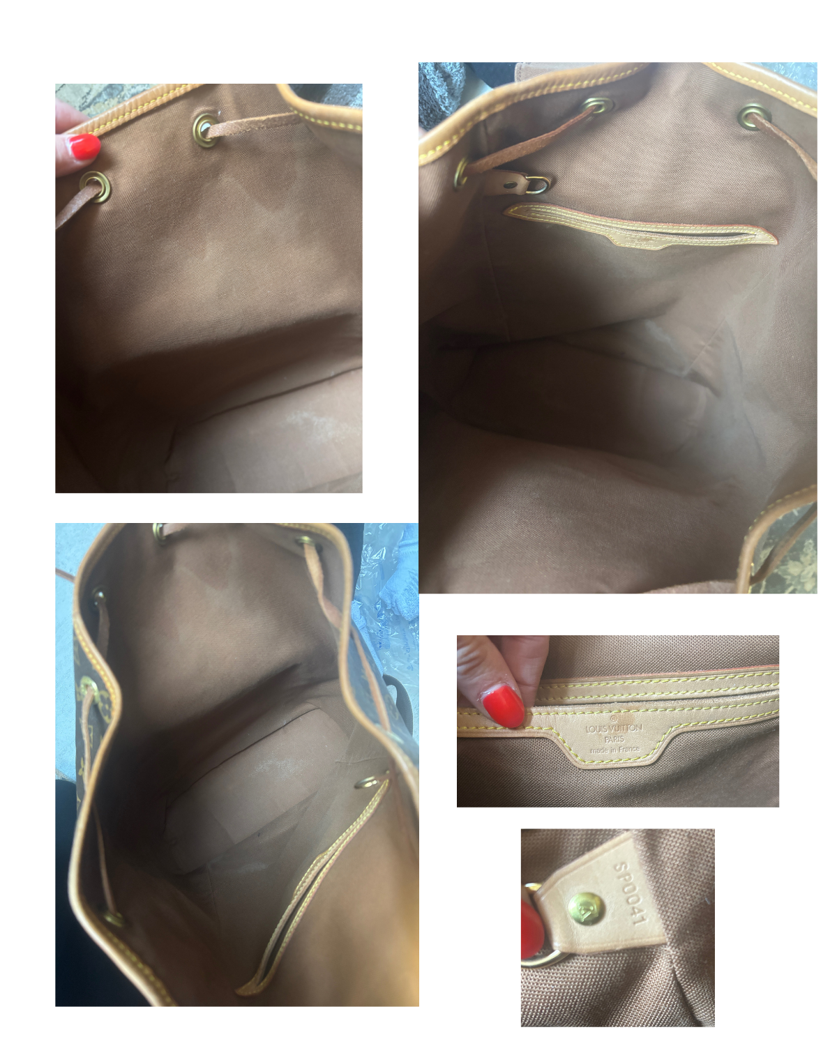 Louis Vuitton Montsouris GM Backpack (2001)