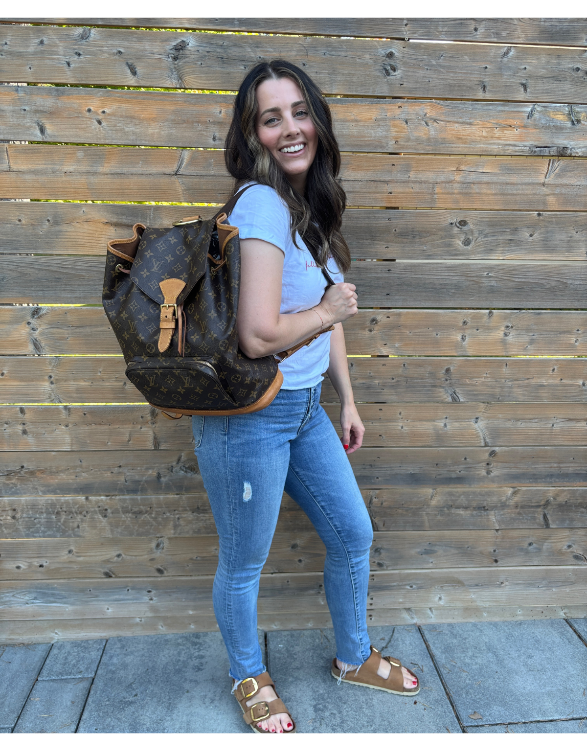 Louis Vuitton Montsouris GM Backpack (2001)