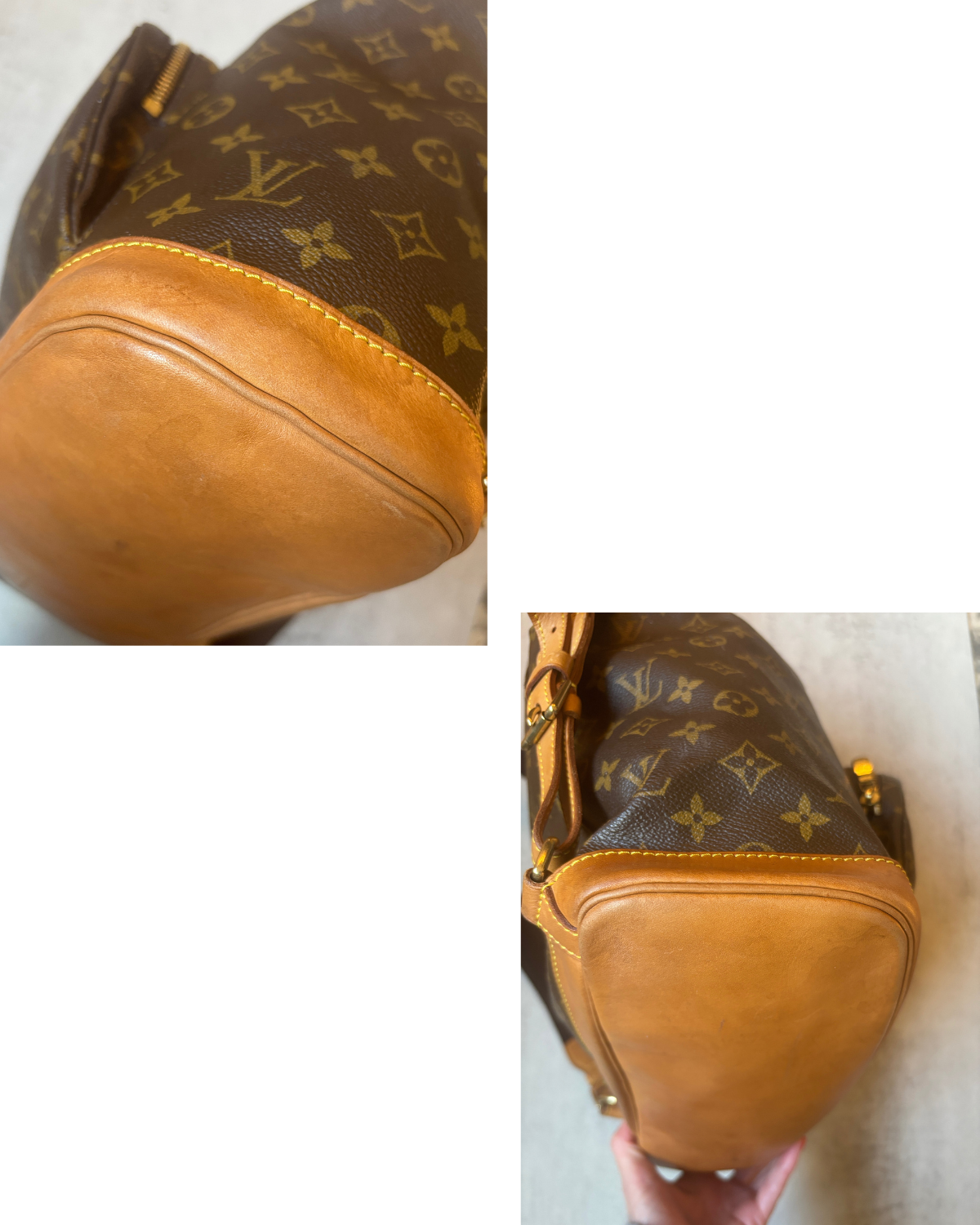 Louis Vuitton Montsouris GM Backpack (2001)