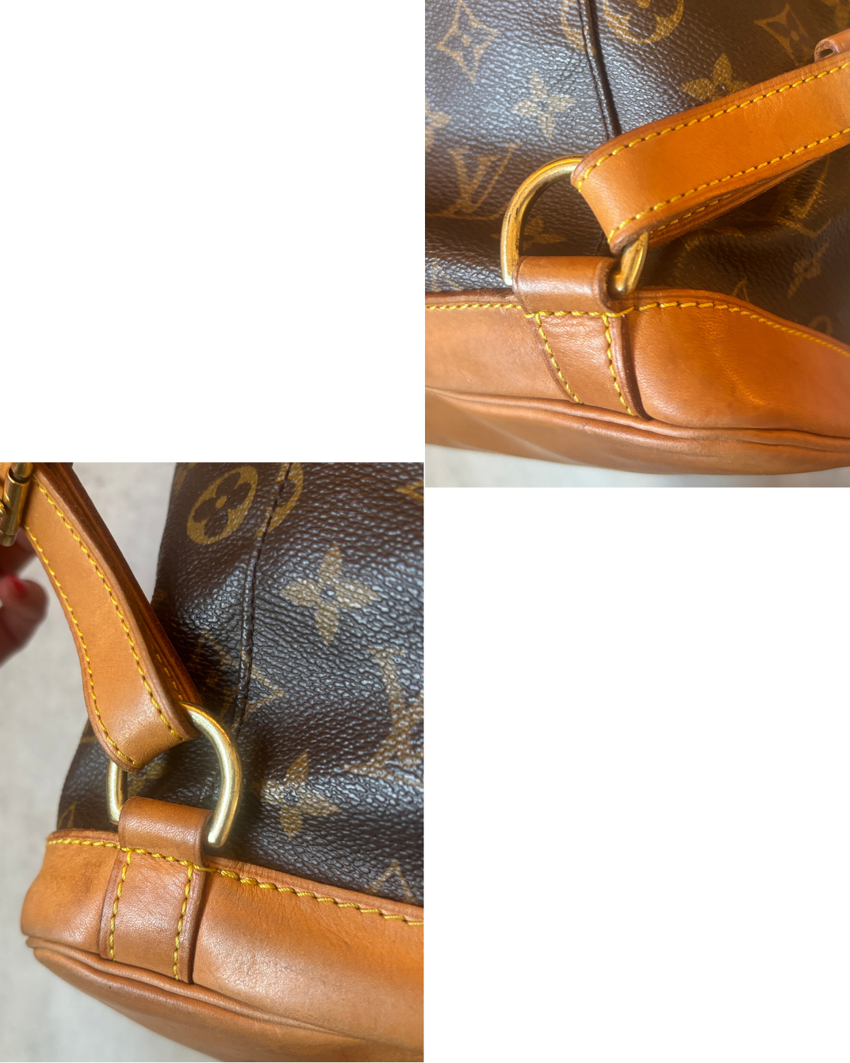 Louis Vuitton Montsouris GM Backpack (2001)