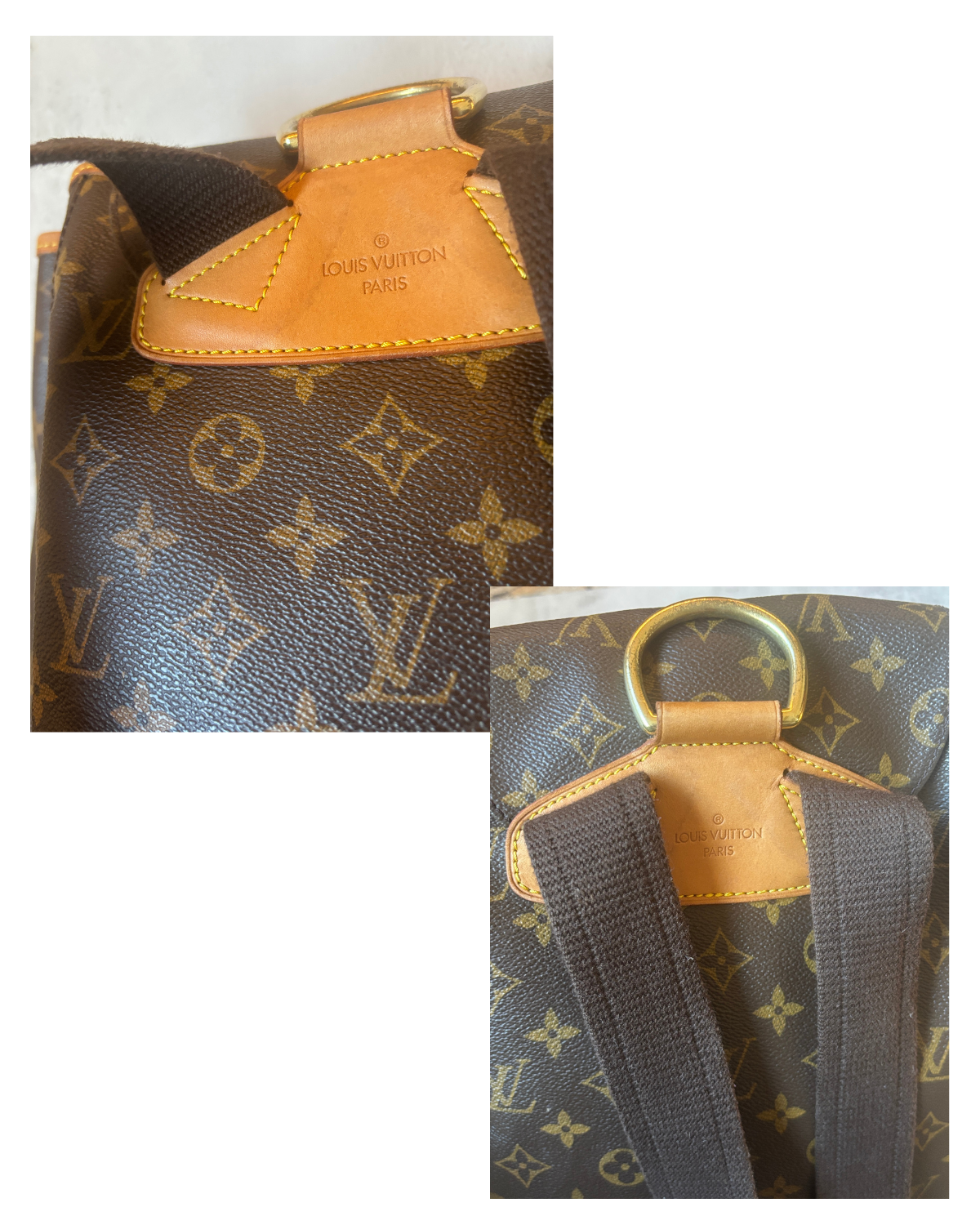 Louis Vuitton Montsouris GM Backpack (2001)