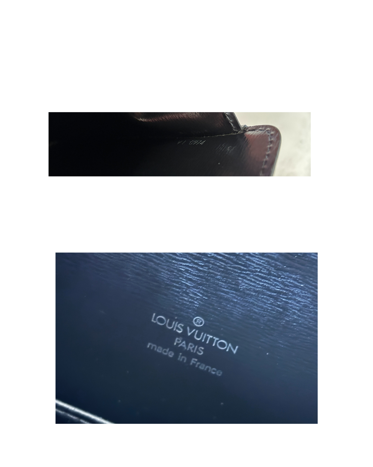 Louis Vuitton Black Epi Leather Capucine Bag