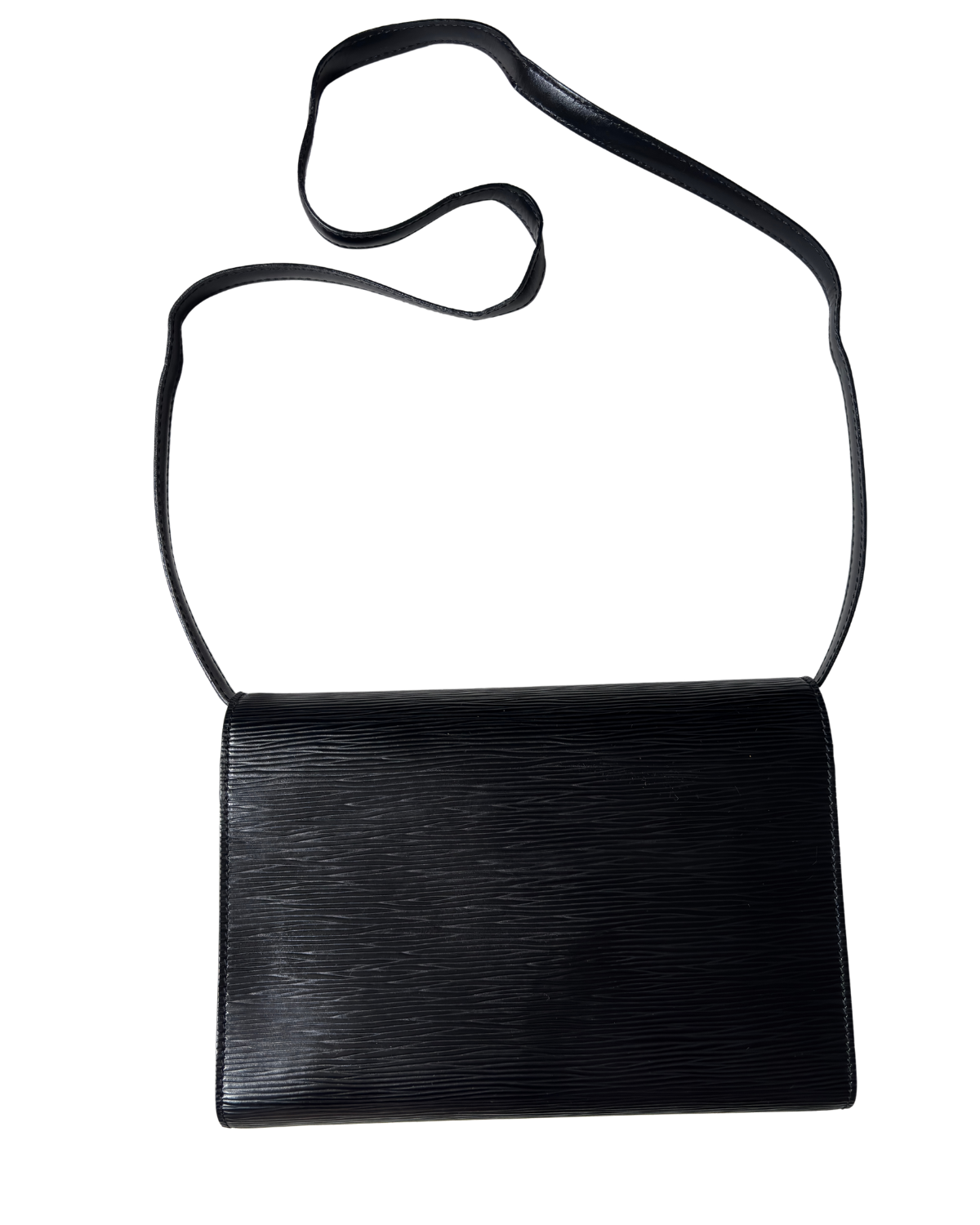Louis Vuitton Black Epi Leather Arche Shoulder Bag (1994)
