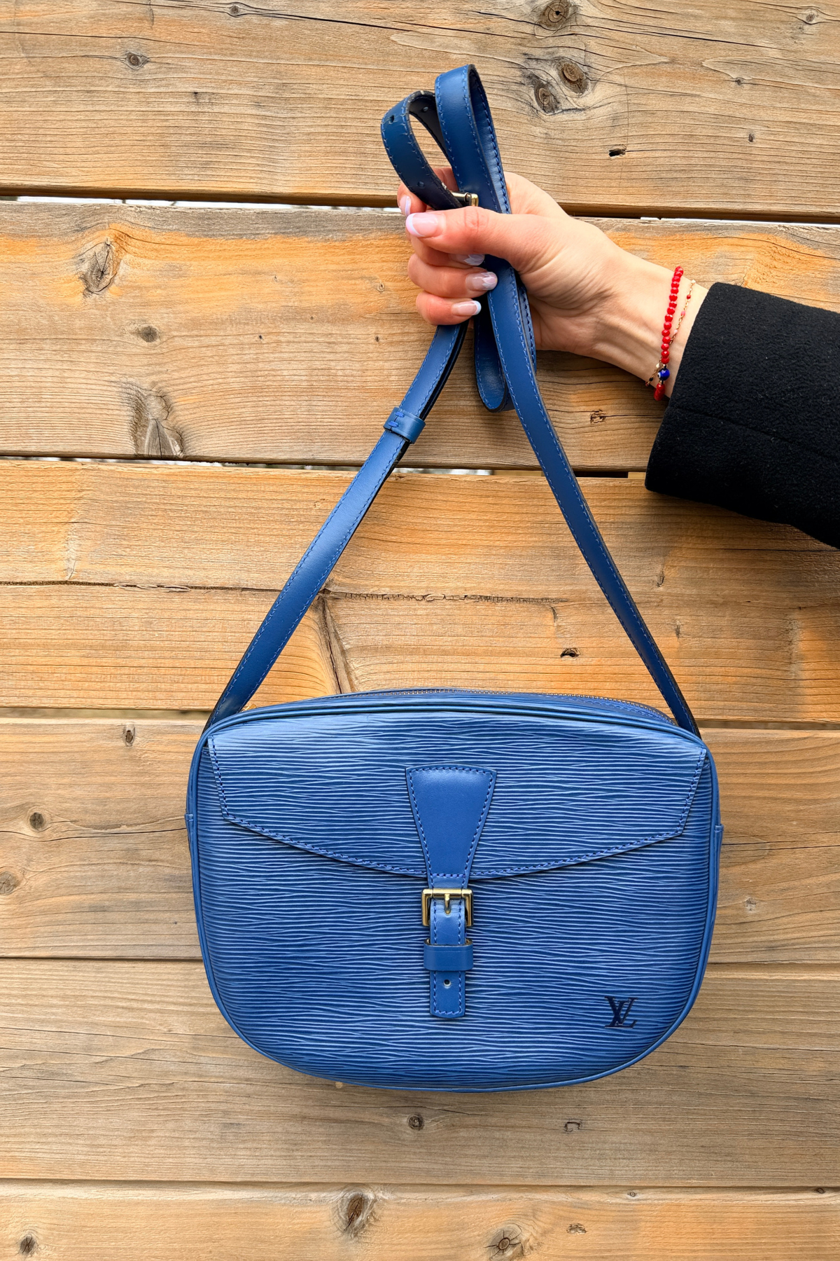 Louis Vuitton Toledo Blue Epi Jeune Fille MM (1989)