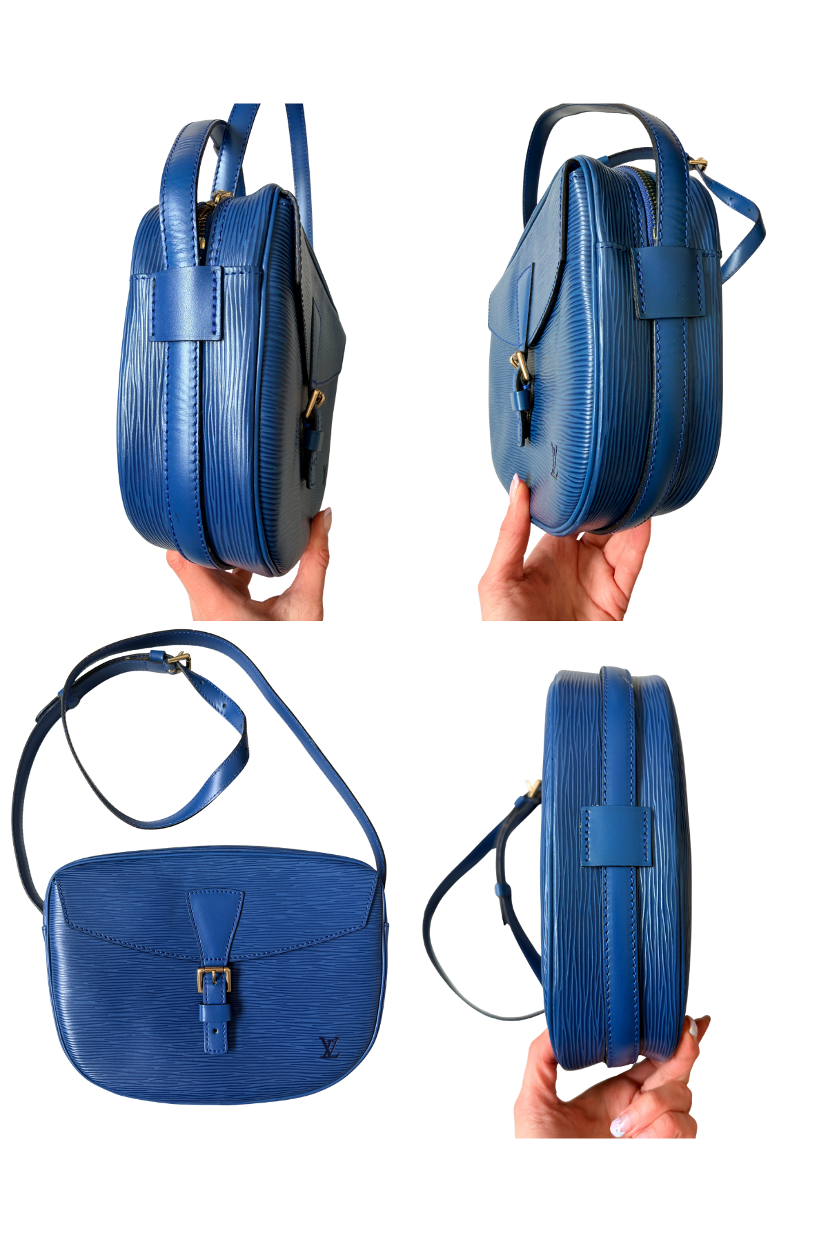 Louis Vuitton Toledo Blue Epi Jeune Fille MM (1989)