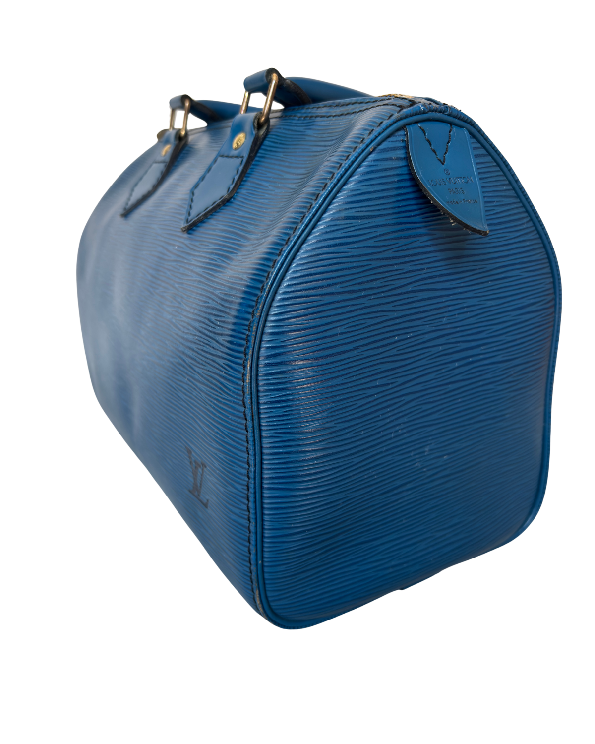Louis Vuitton Toledo Blue Epi Leather Speedy 25 (1992)
