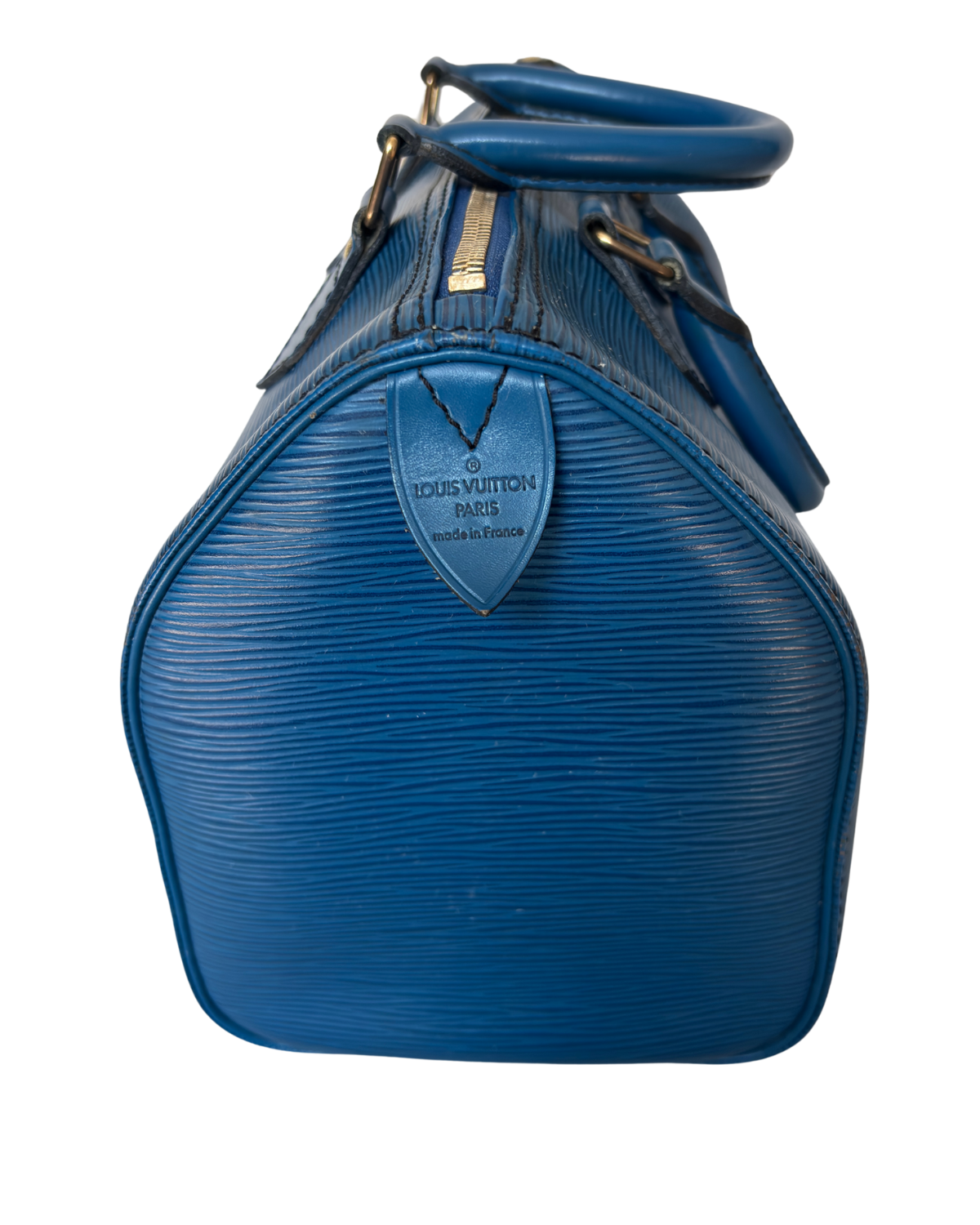 Louis Vuitton Toledo Blue Epi Leather Speedy 25 (1992)