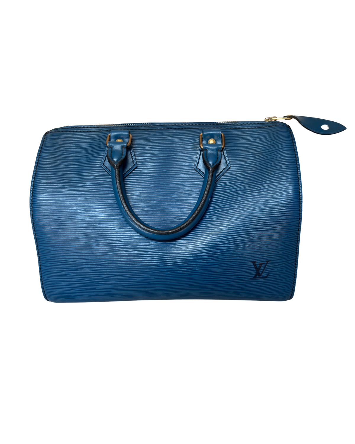 Louis Vuitton Toledo Blue Epi Leather Speedy 25 (1992)