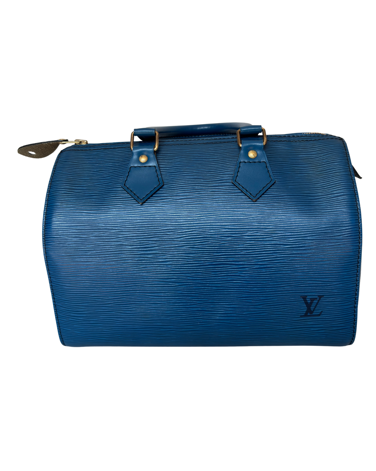 Louis Vuitton Toledo Blue Epi Leather Speedy 25 (1992)