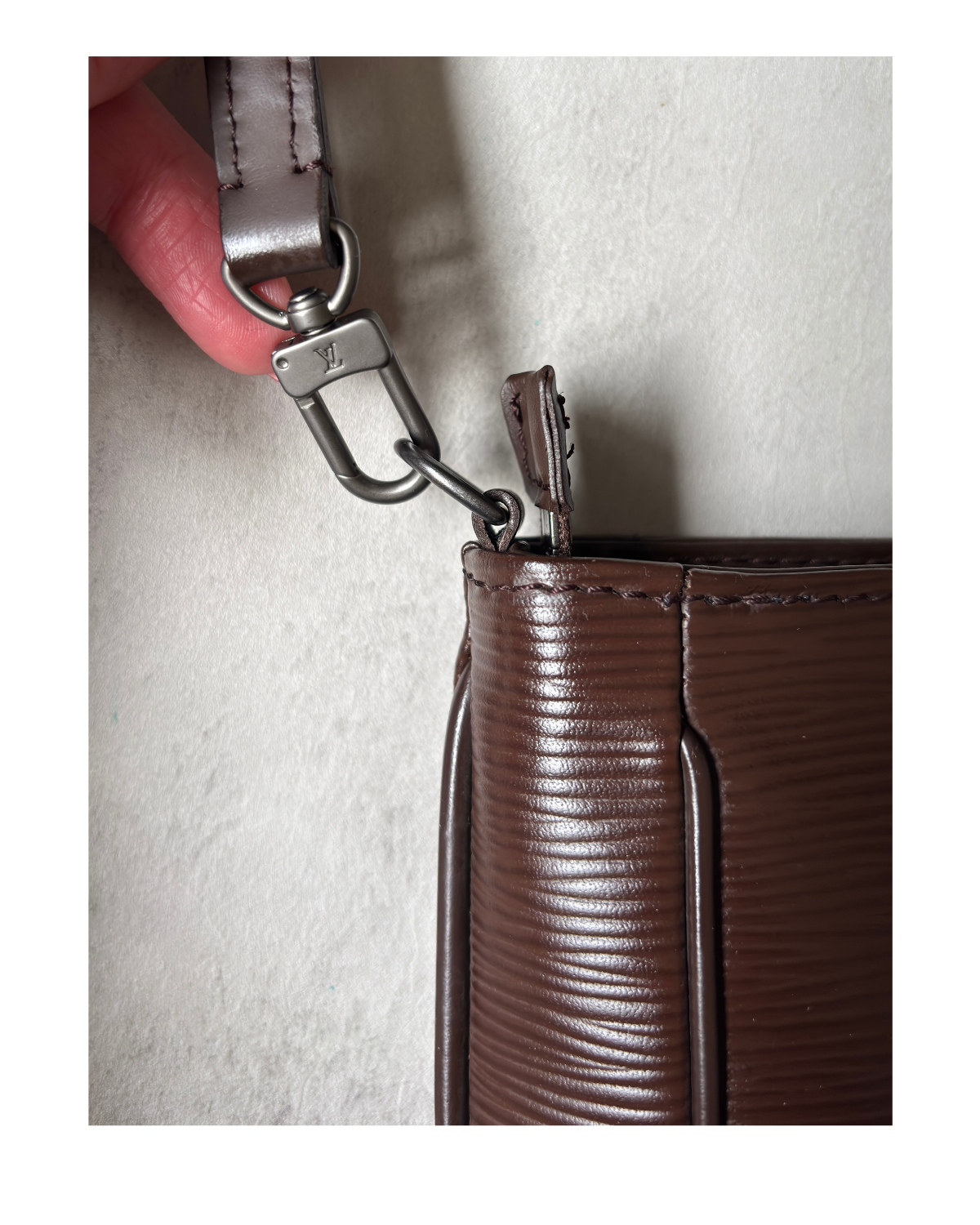 Louis Vuitton Sarvanga Bag in Mocha Epi Leather (2009)