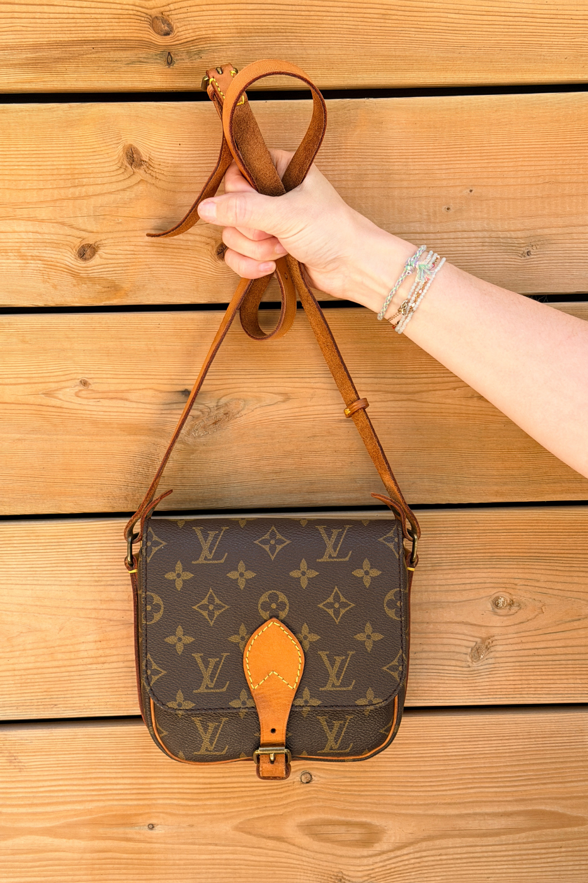 Louis Vuitton Monogram Cartouchière PM (1985)