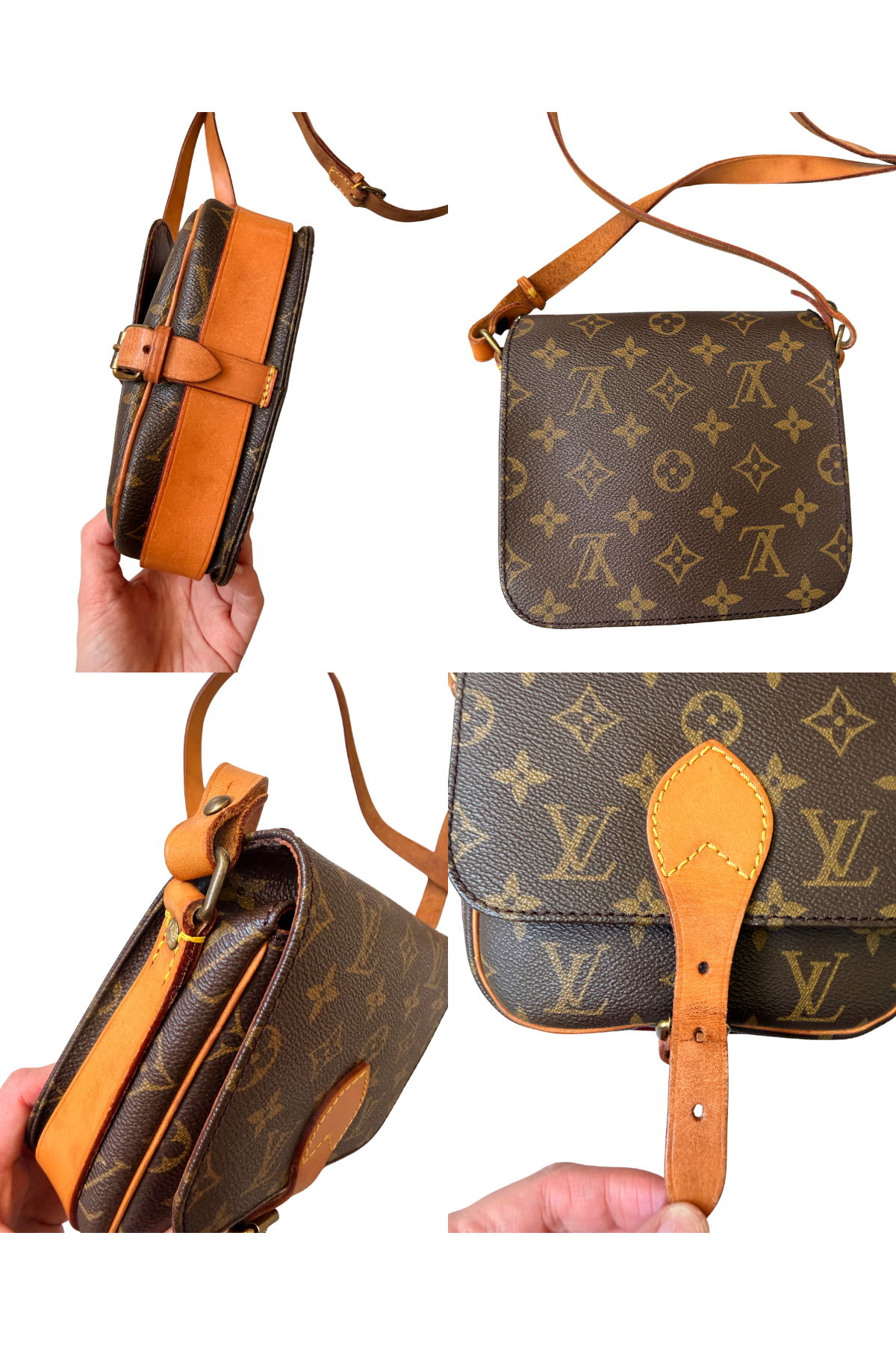 Louis Vuitton Monogram Cartouchière PM (1985)