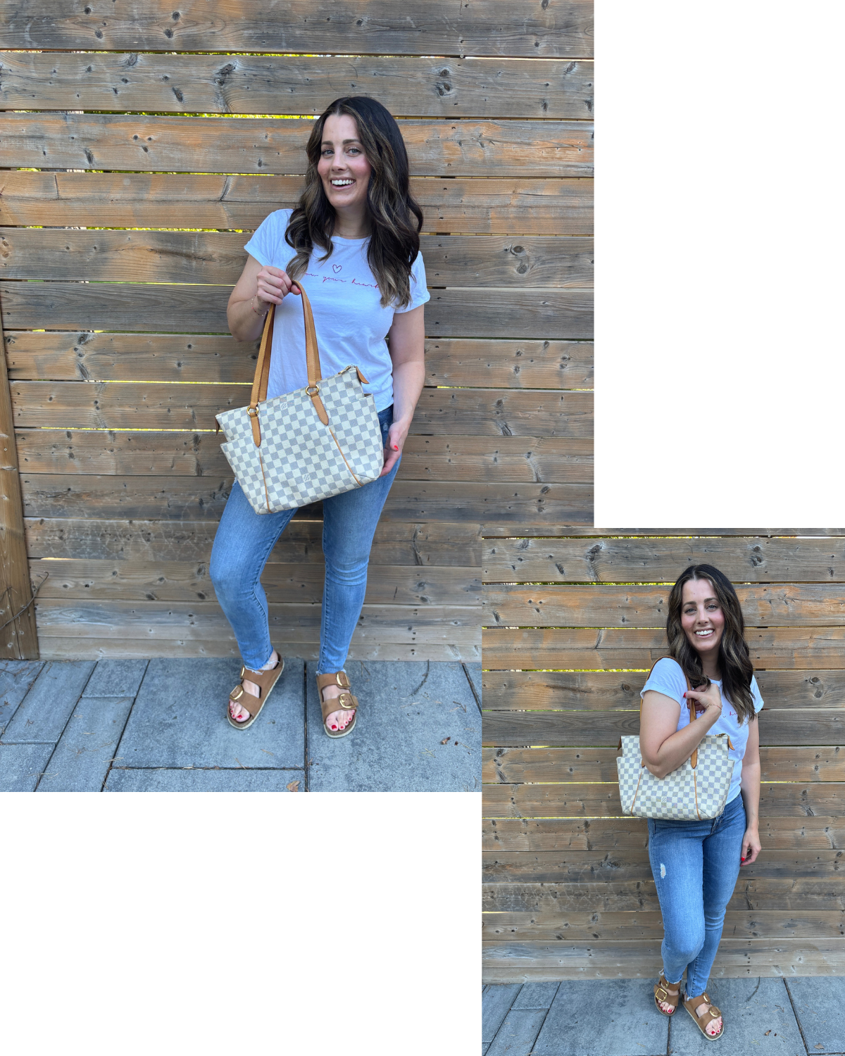 Louis Vuitton Damier Azur Totally PM Shoulder Bag (2009)