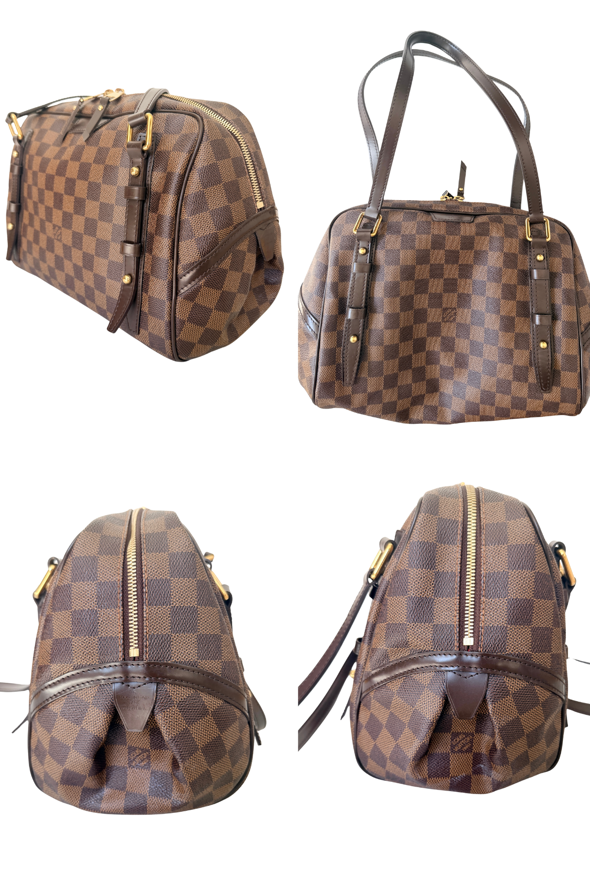 Louis Vuitton Rivington GM Damier Ebene Shoulder Bag (2010)
