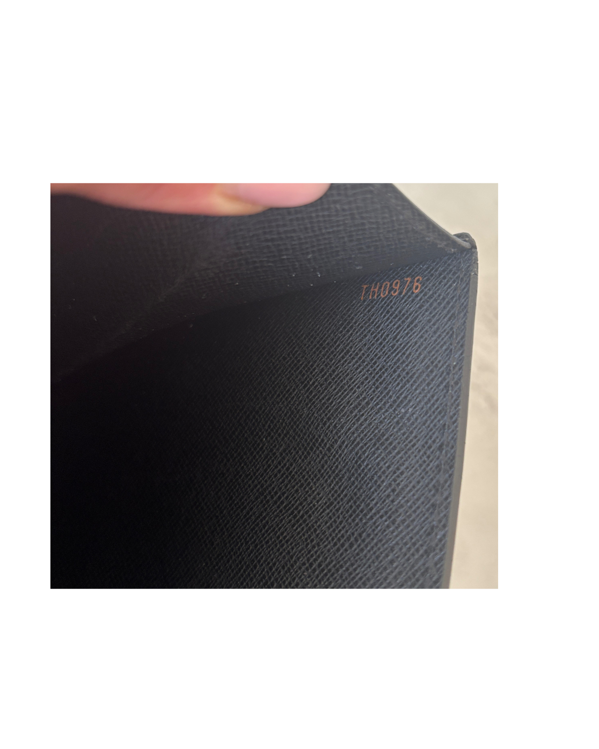 Louis Vuitton Black Epi Dragonne Clutch (1996)
