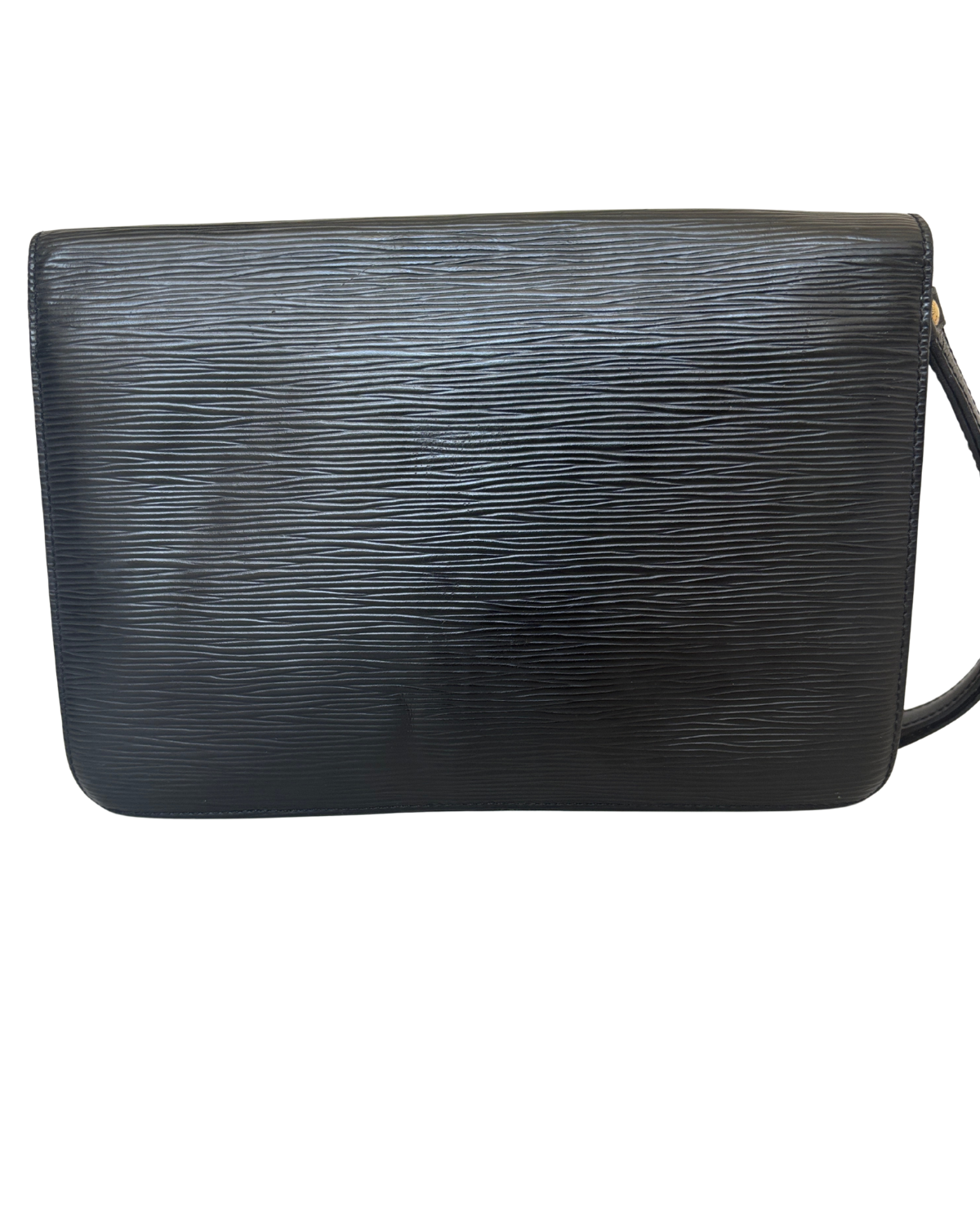 Louis Vuitton Black Epi Dragonne Clutch (1996)