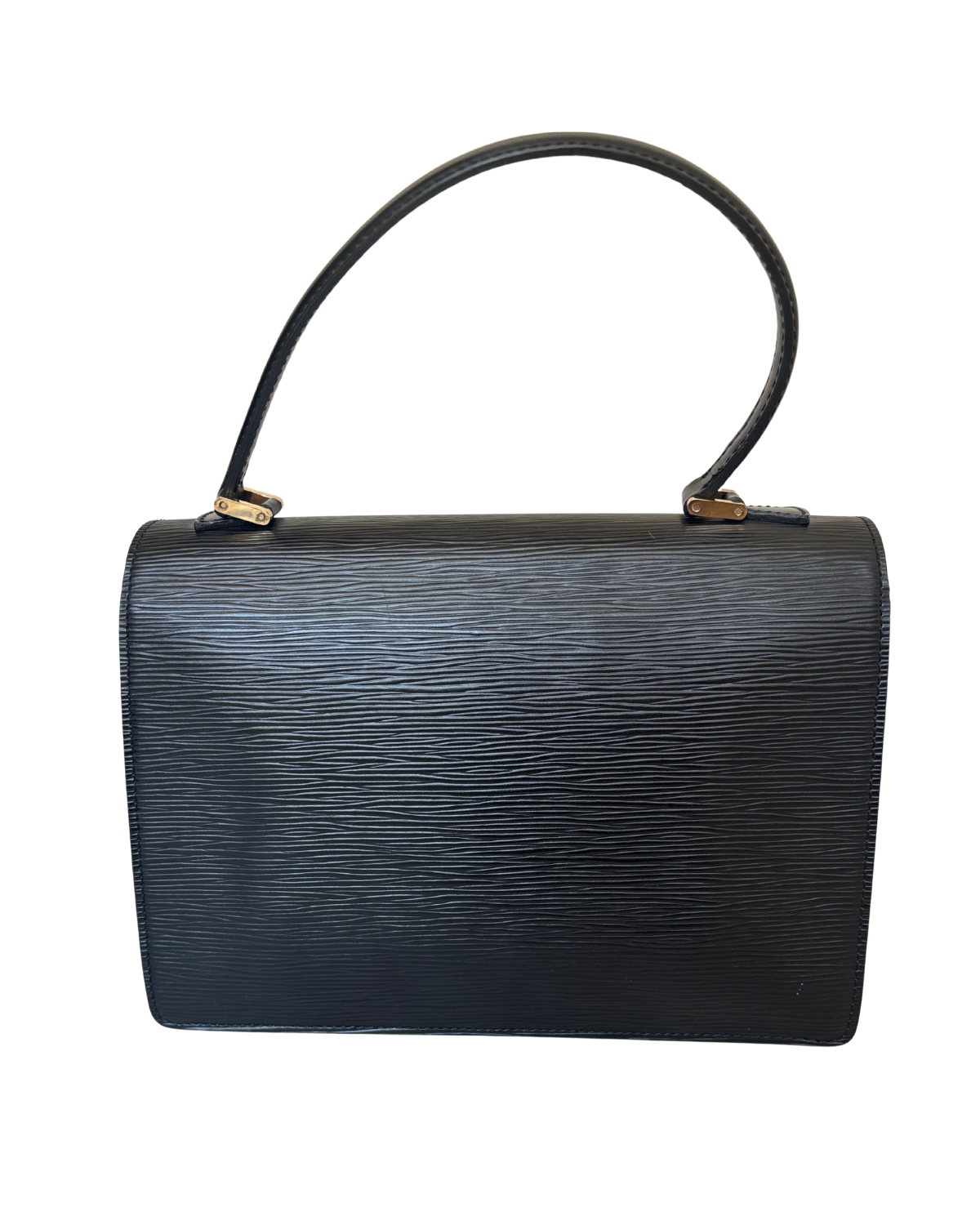 Louis Vuitton Concorde Black Epi Handbag (1996)