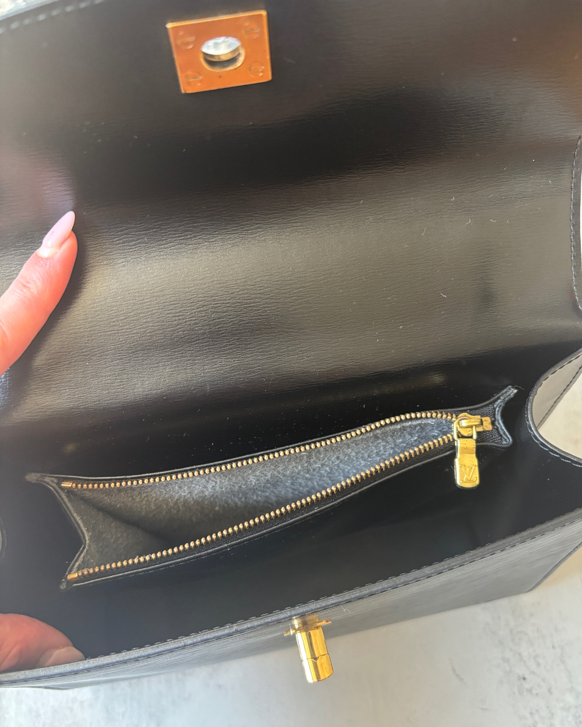 Louis Vuitton Malesherbes Epi Leather Top Handle Bag (1996)
