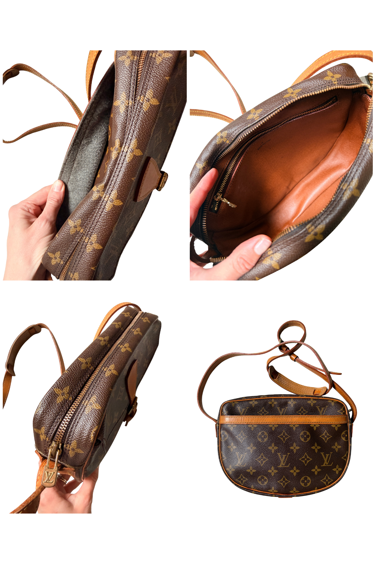 Louis Vuitton Monogram Jeune Fille MM Crossbody (1991)