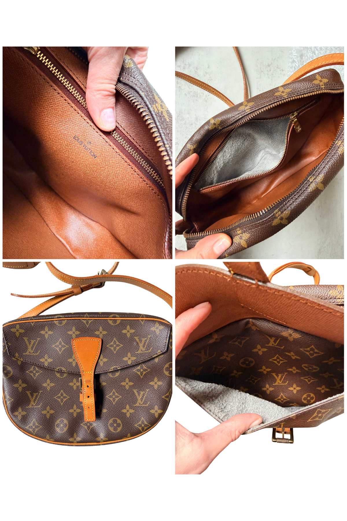 Louis Vuitton Monogram Jeune Fille MM Crossbody (1991)