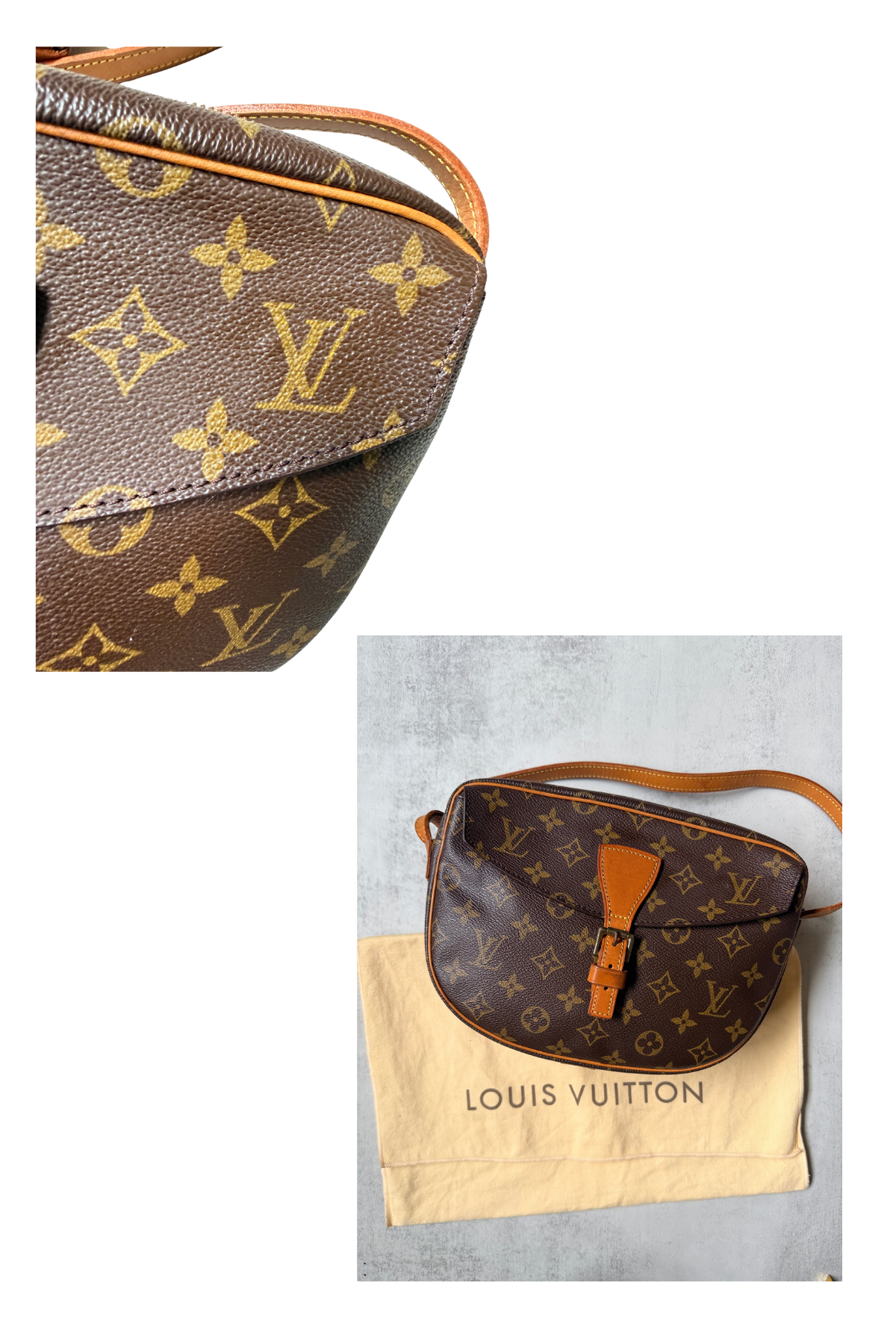 Louis Vuitton Monogram Jeune Fille MM Crossbody (1991)