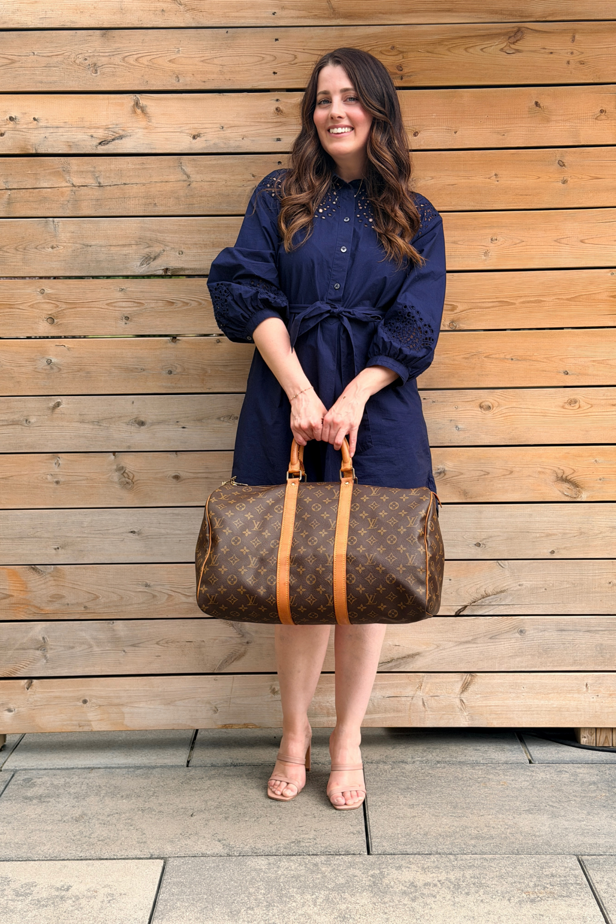 Louis Vuitton Monogram Keepall 45 Travel Bag (1987)