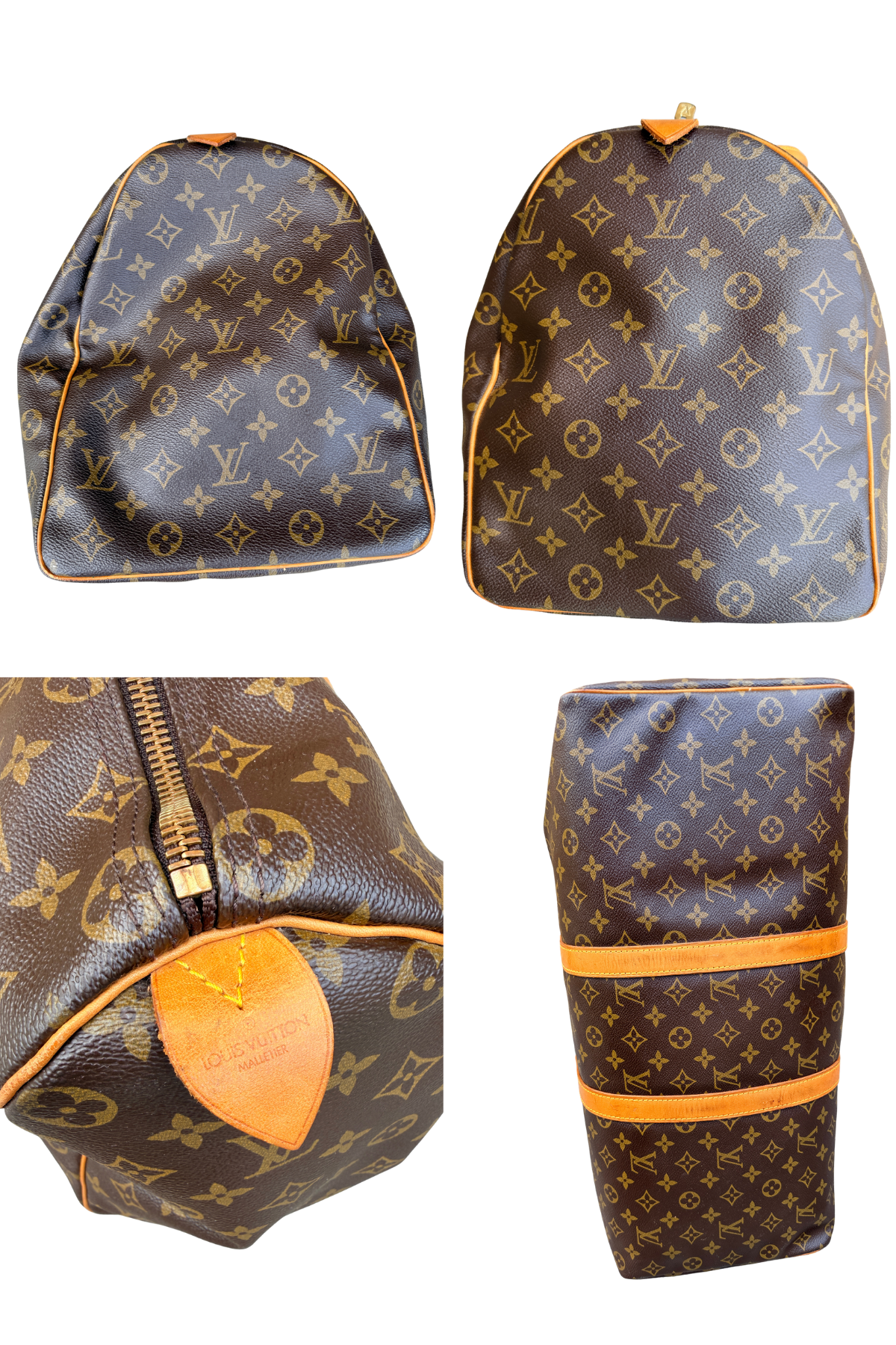 Louis Vuitton Monogram Keepall 50 Travel Bag (1990)